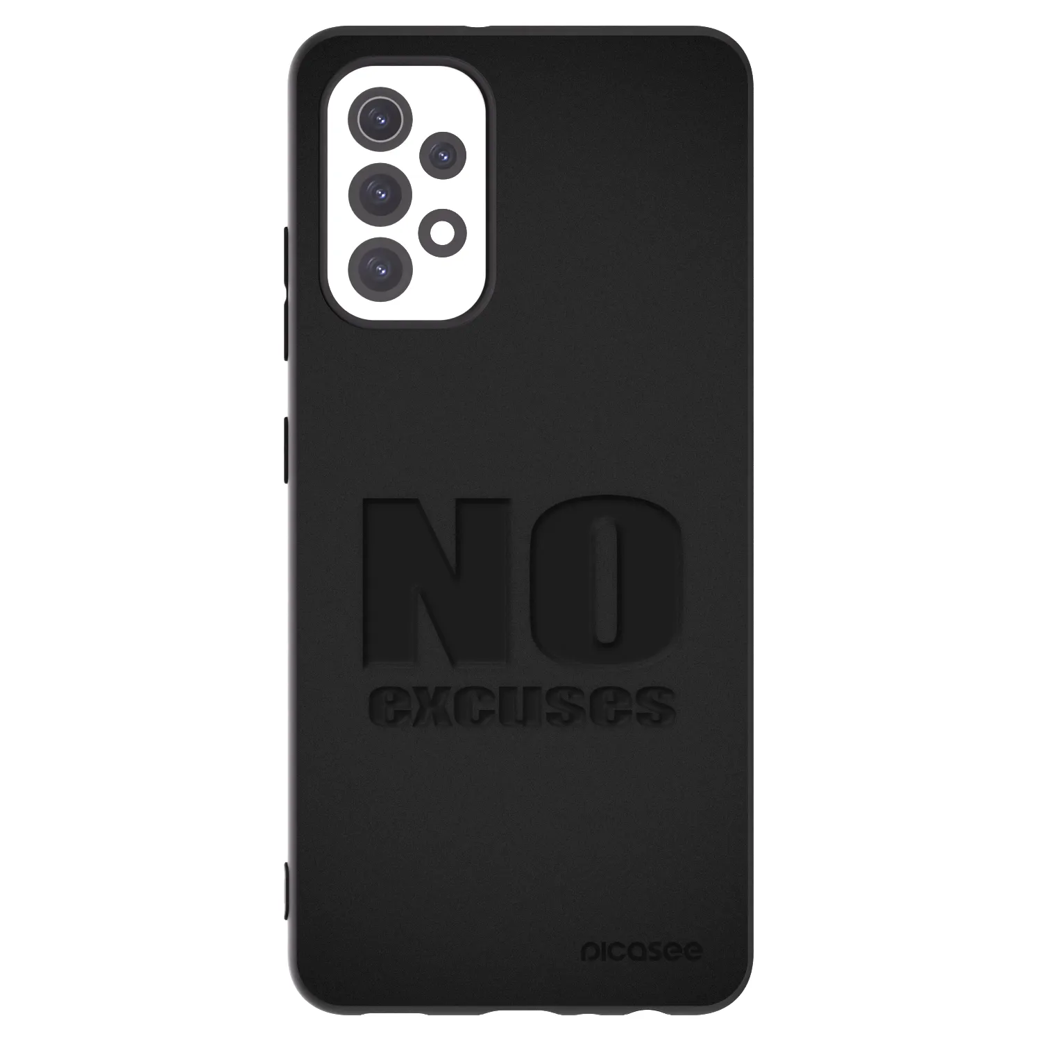 Picasee silikónový čierny obal pre Samsung Galaxy A32 5G A326B - No Excuses