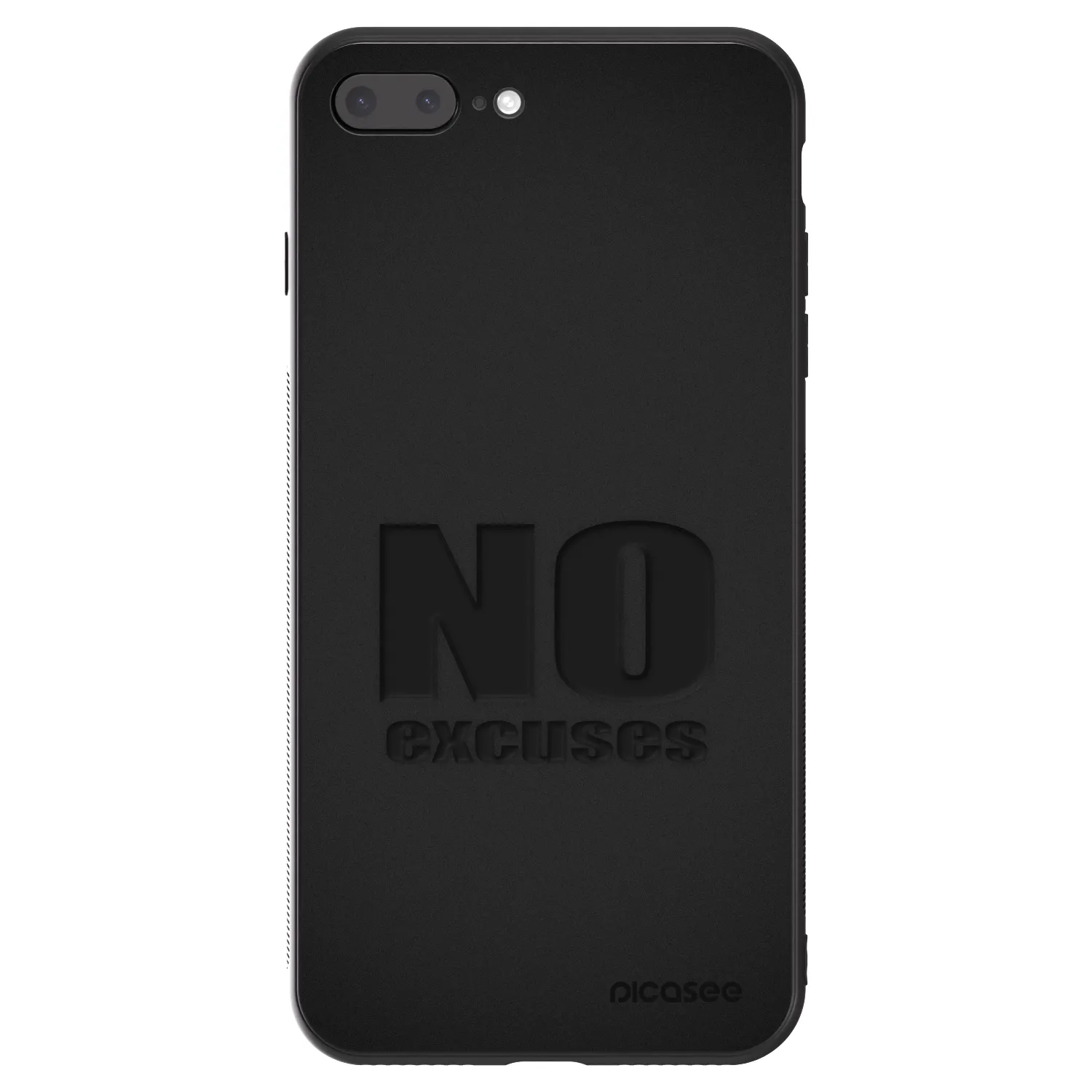 Picasee ULTIMATE CASE pro Apple iPhone 7 Plus - No Excuses