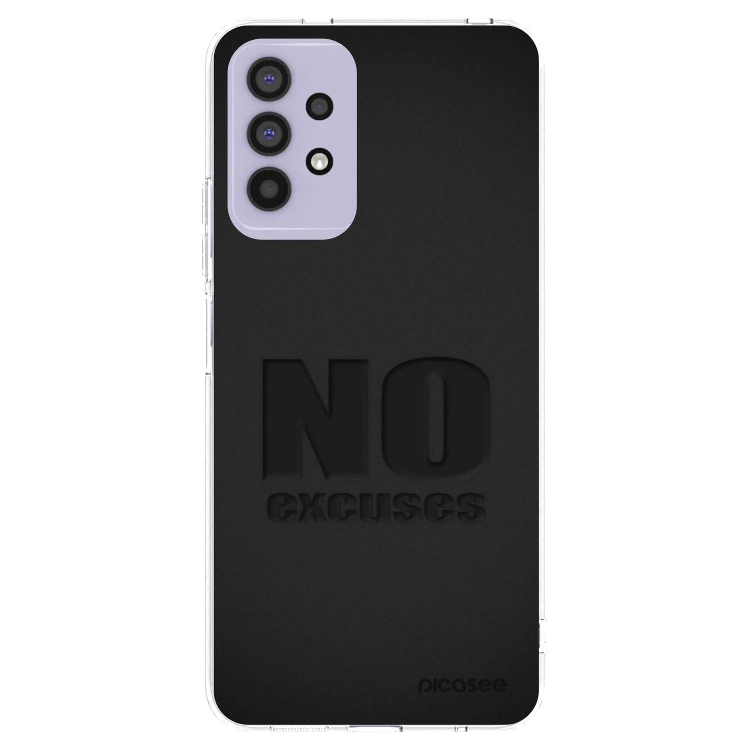 Picasee silikónový prehľadný obal pre Samsung Galaxy A32 4G SM-A325F - No Excuses