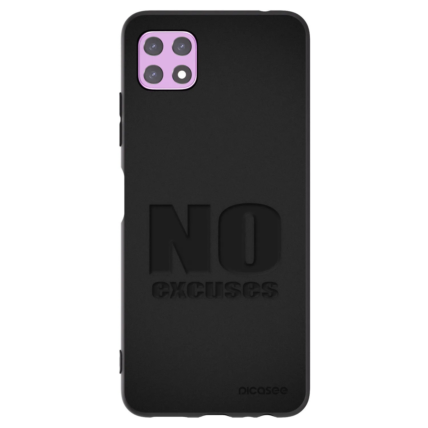 Silikónový čierny obal pre Samsung Galaxy A22 A226B 5G - No Excuses