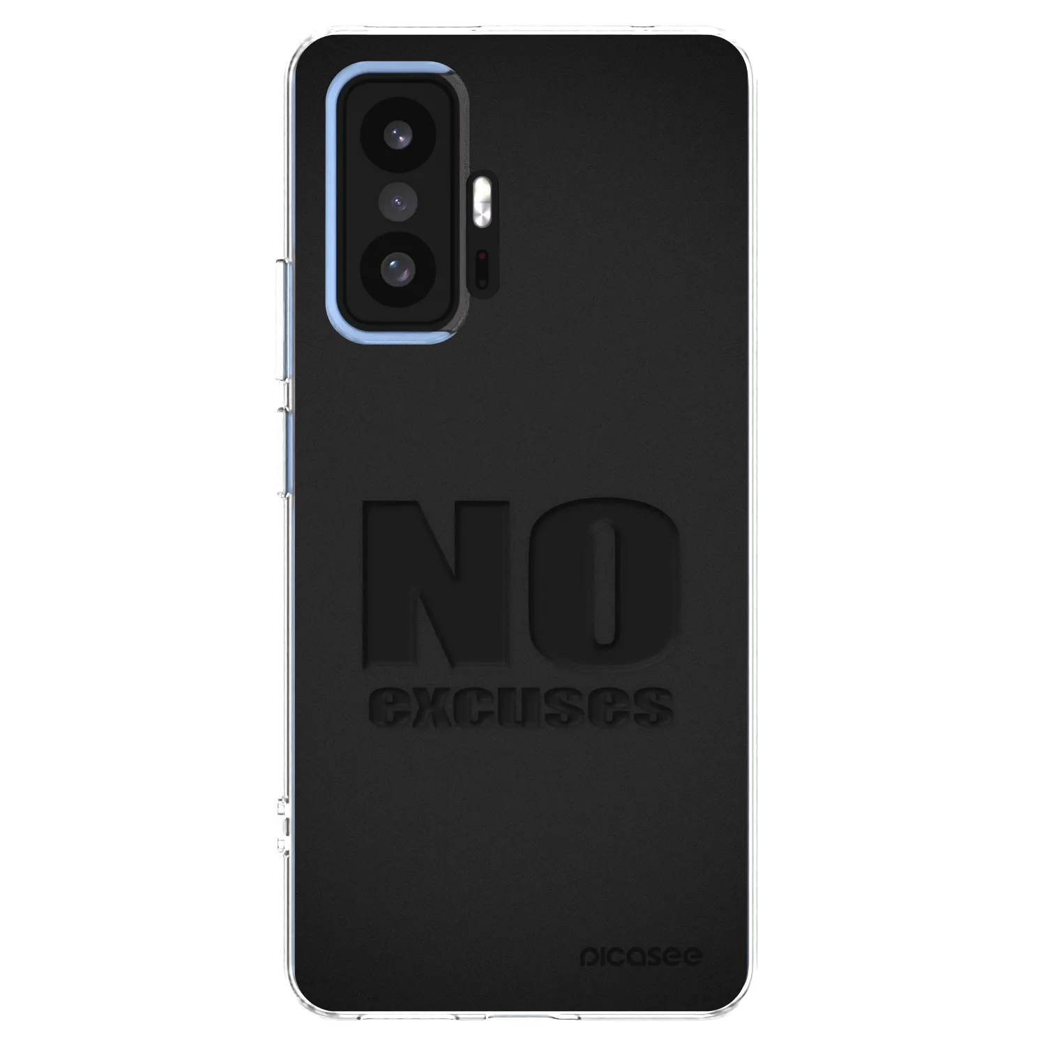 Silikónový prehľadný obal pre Xiaomi 11T - No Excuses