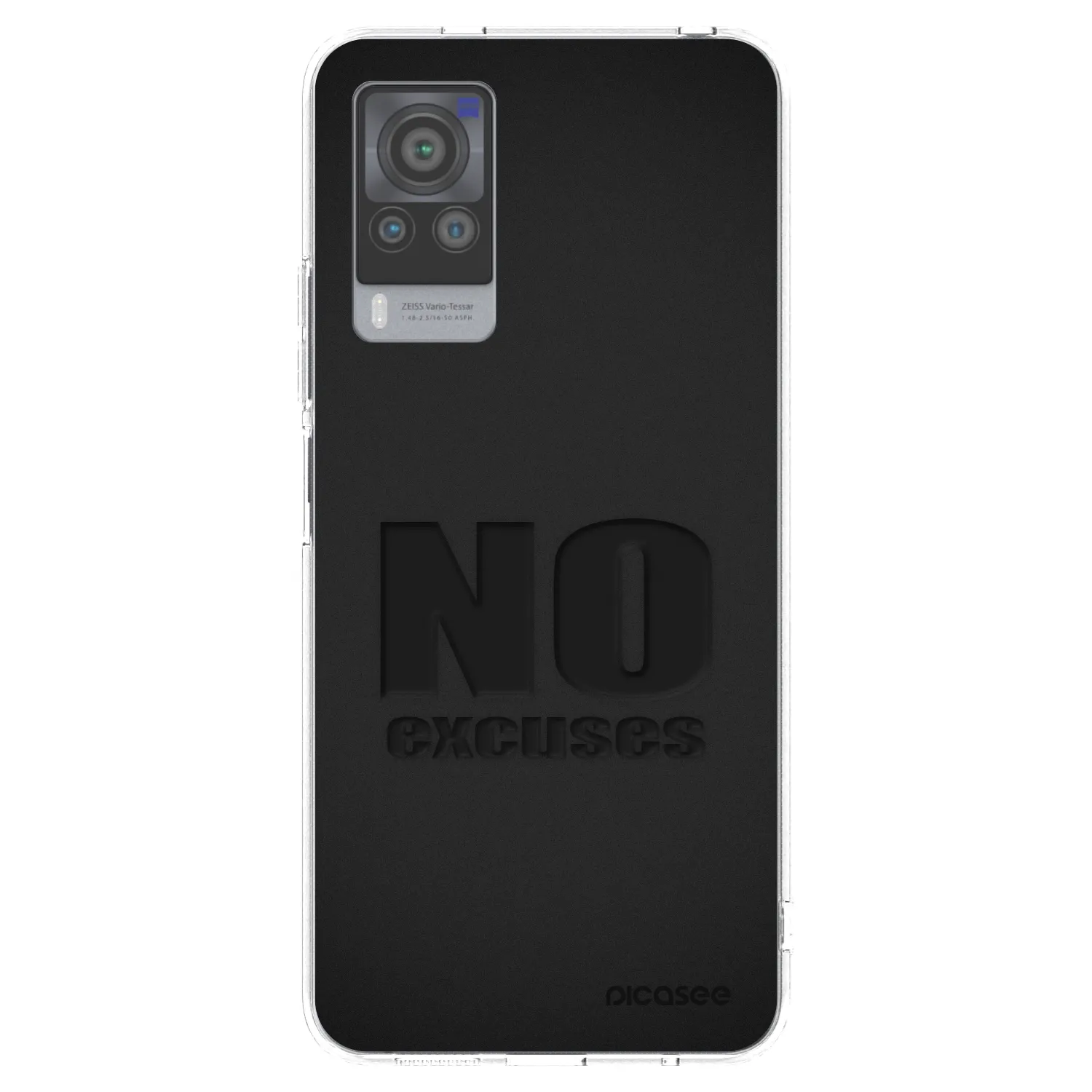 Picasee silikónový prehľadný obal pre Vivo X60 Pro 5G - No Excuses
