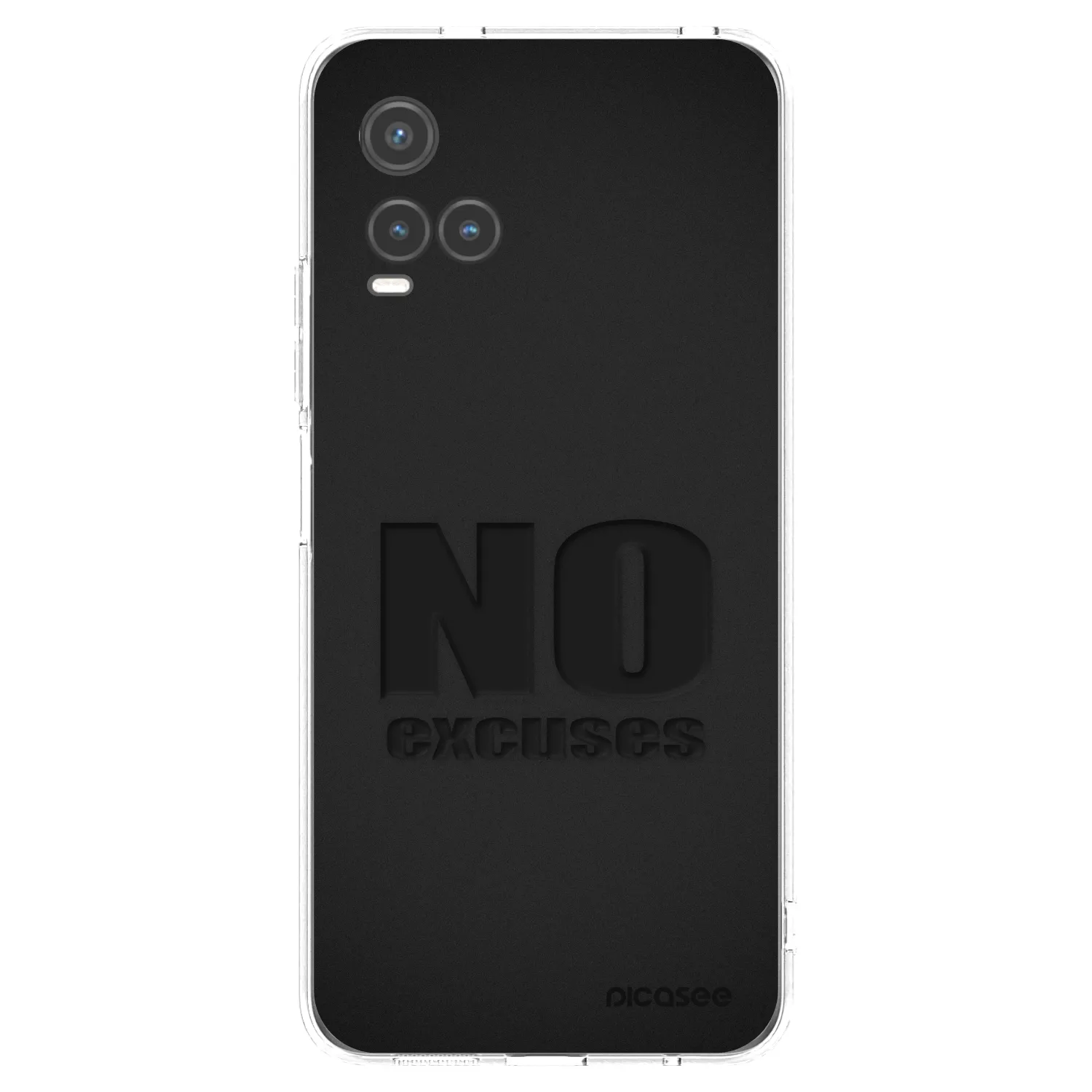 Picasee silikónový prehľadný obal pre Vivo Y33s - No Excuses