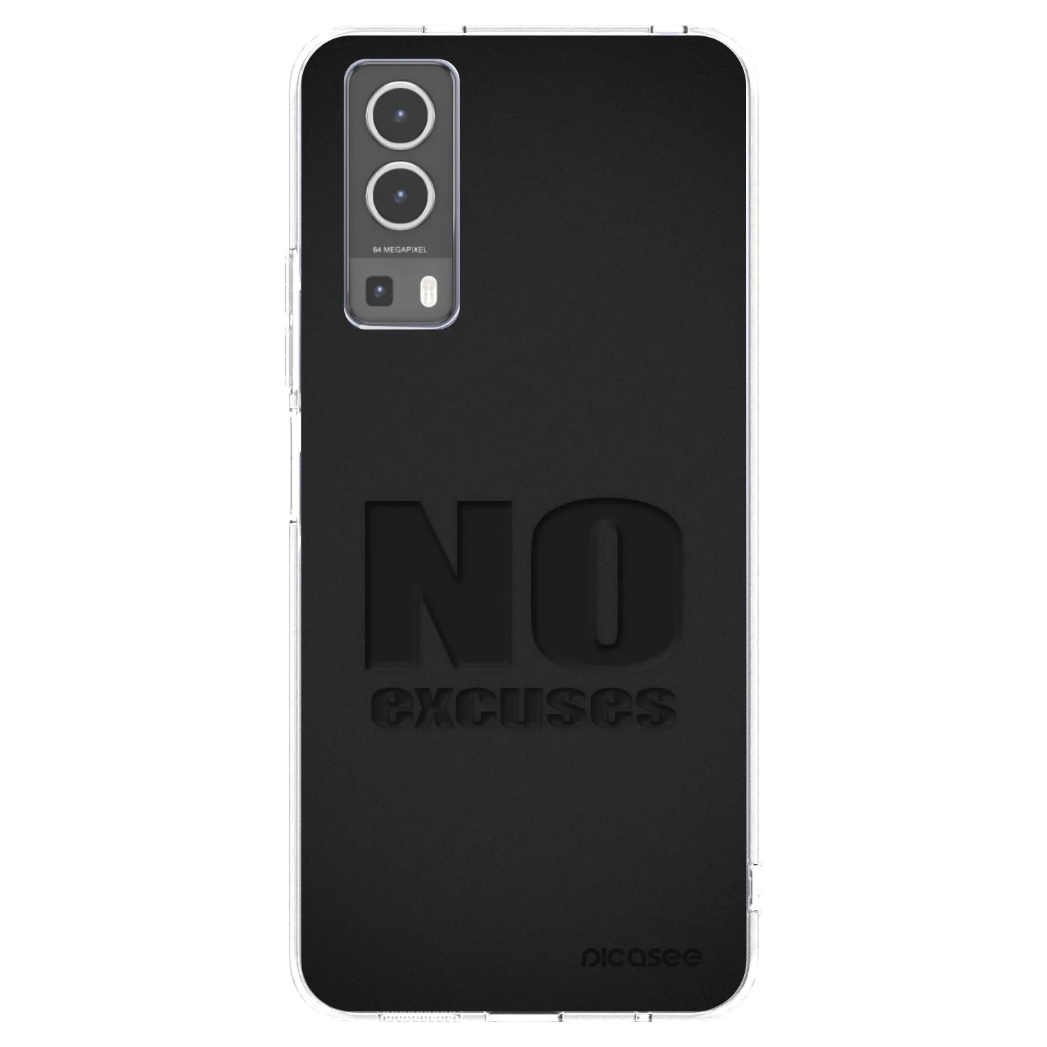 Picasee silikónový prehľadný obal pre Vivo Y72 5G - No Excuses