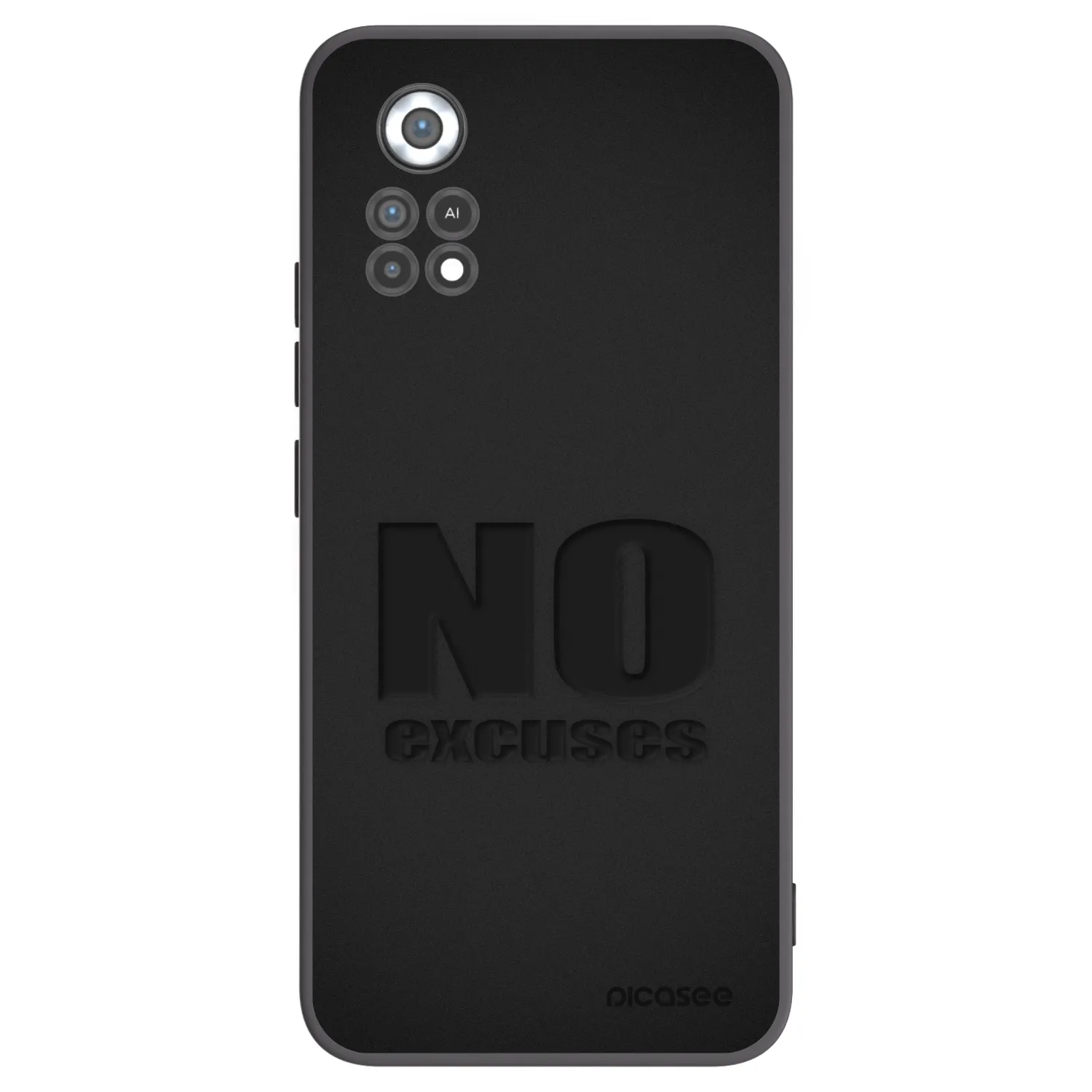 Picasee silikónový čierny obal pre Xiaomi Poco X4 Pro 5G - No Excuses