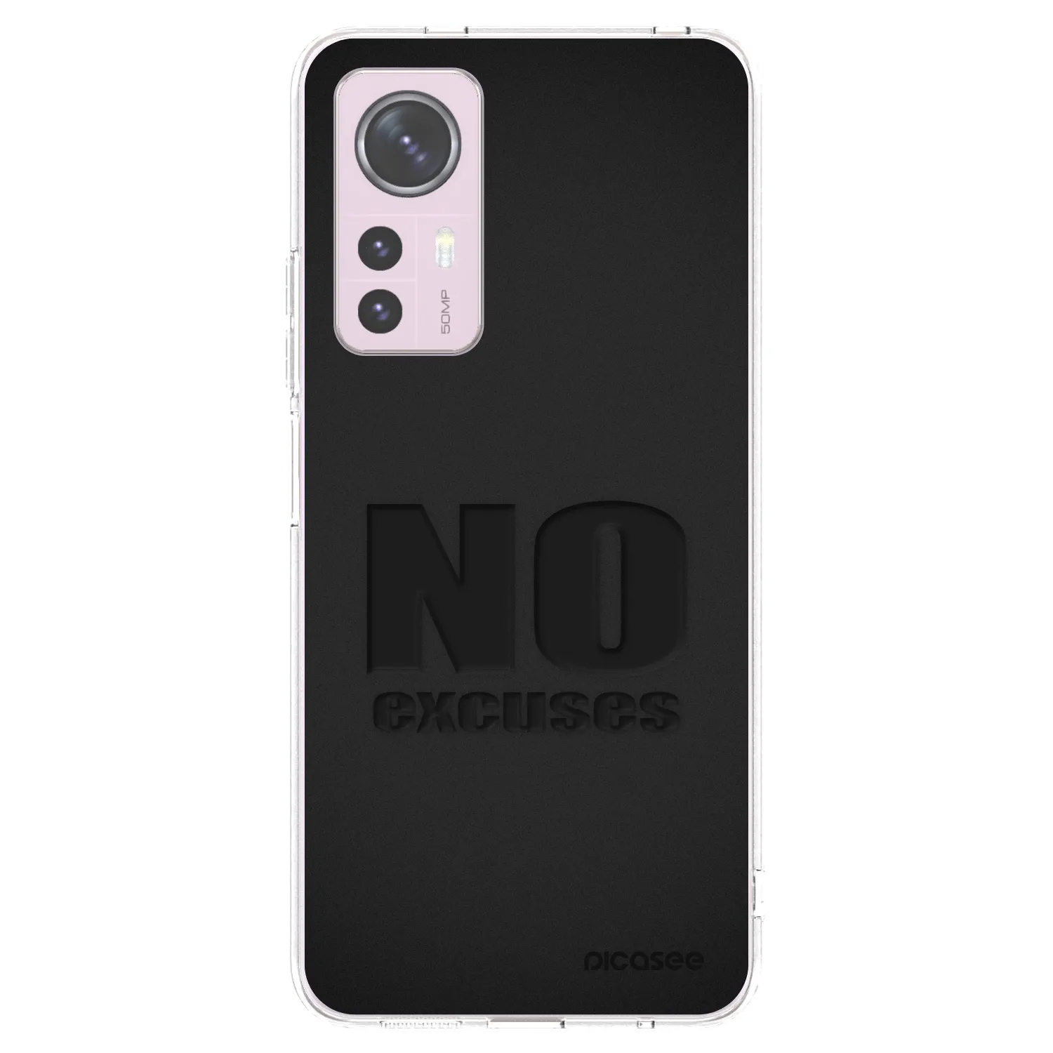 Silikónový prehľadný obal pre Xiaomi 12 - No Excuses