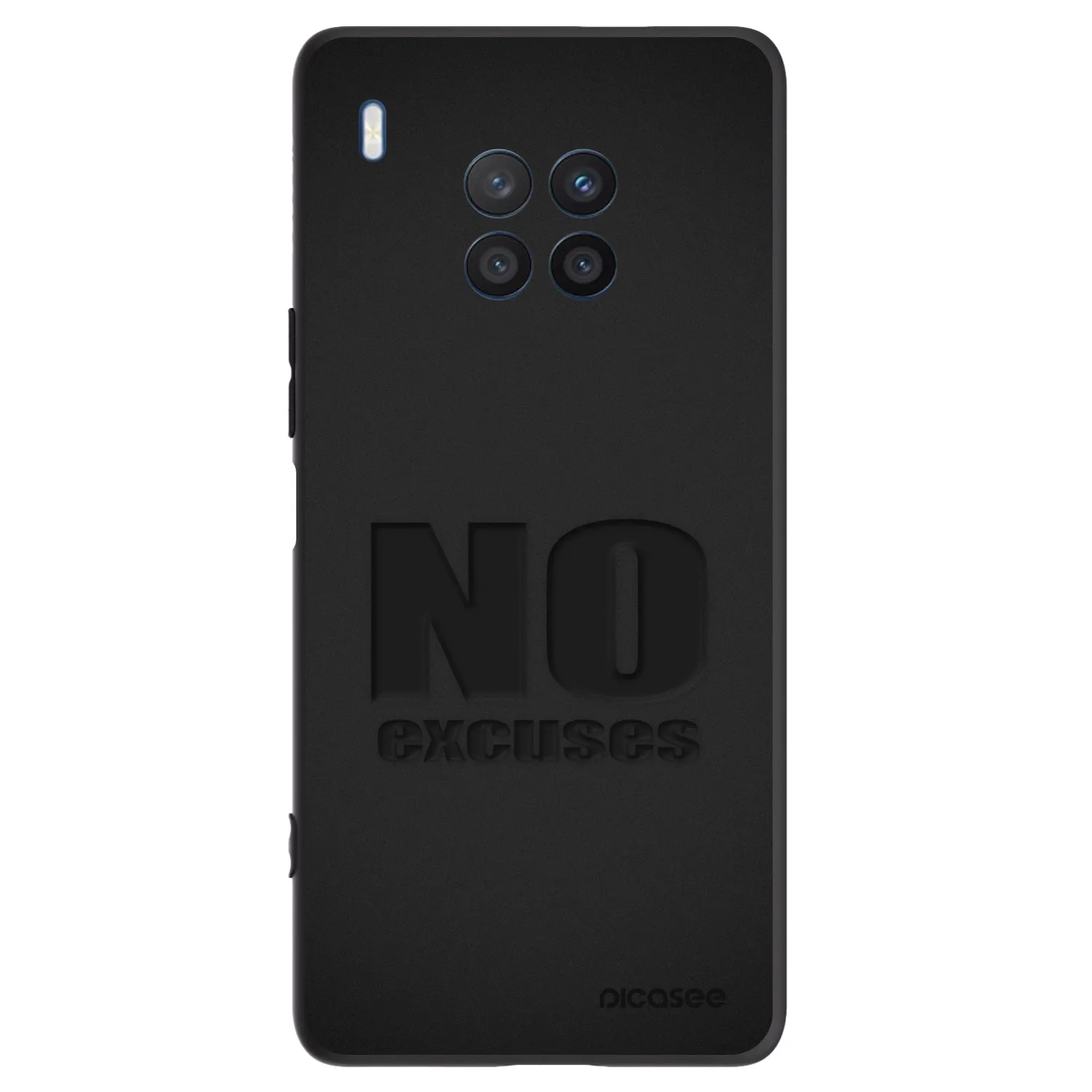 Silikónový čierny obal pre Honor 50 Lite - No Excuses