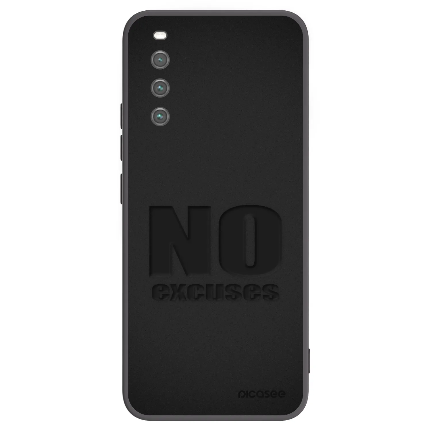Picasee silikónový čierny obal pre Sony Xperia 10 IV 5G - No Excuses