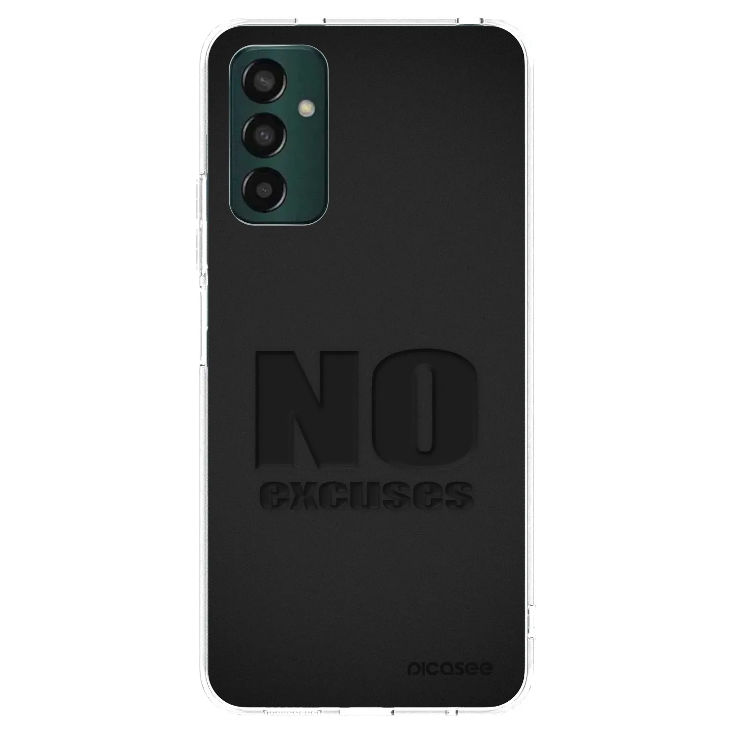 Picasee silikónový prehľadný obal pre Samsung Galaxy M23 5G - No Excuses