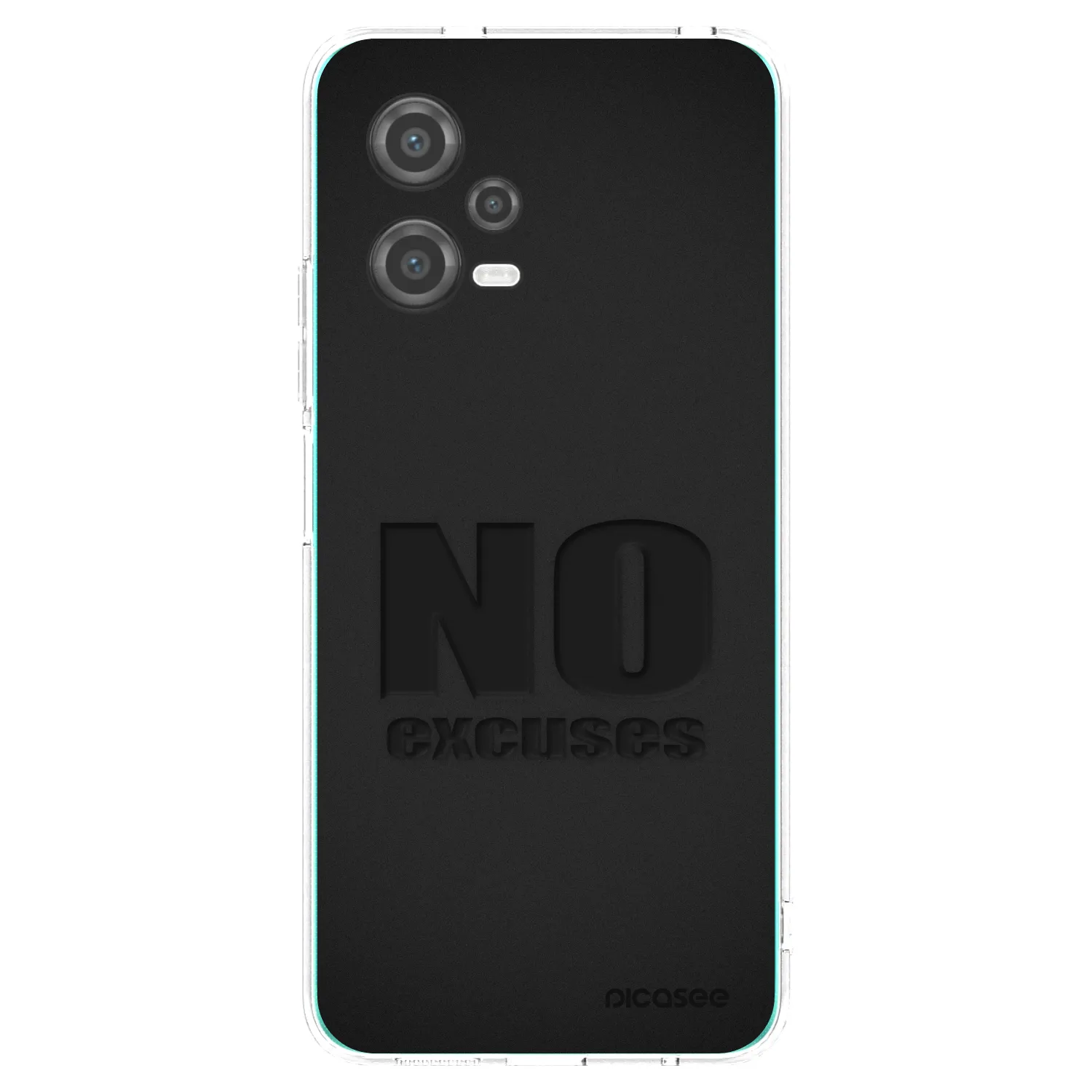 Silikónový prehľadný obal pre Xiaomi Poco X5 - No Excuses