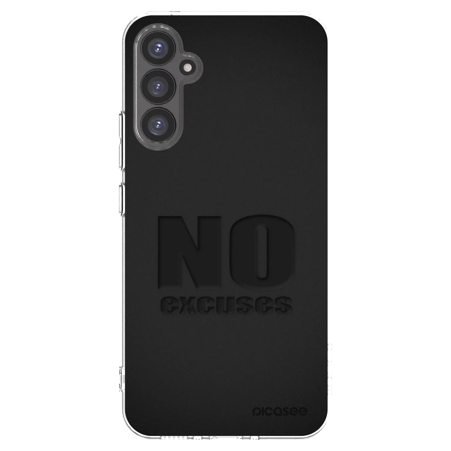 Picasee silikónový prehľadný obal pre Samsung Galaxy A34 5G A346B - No Excuses
