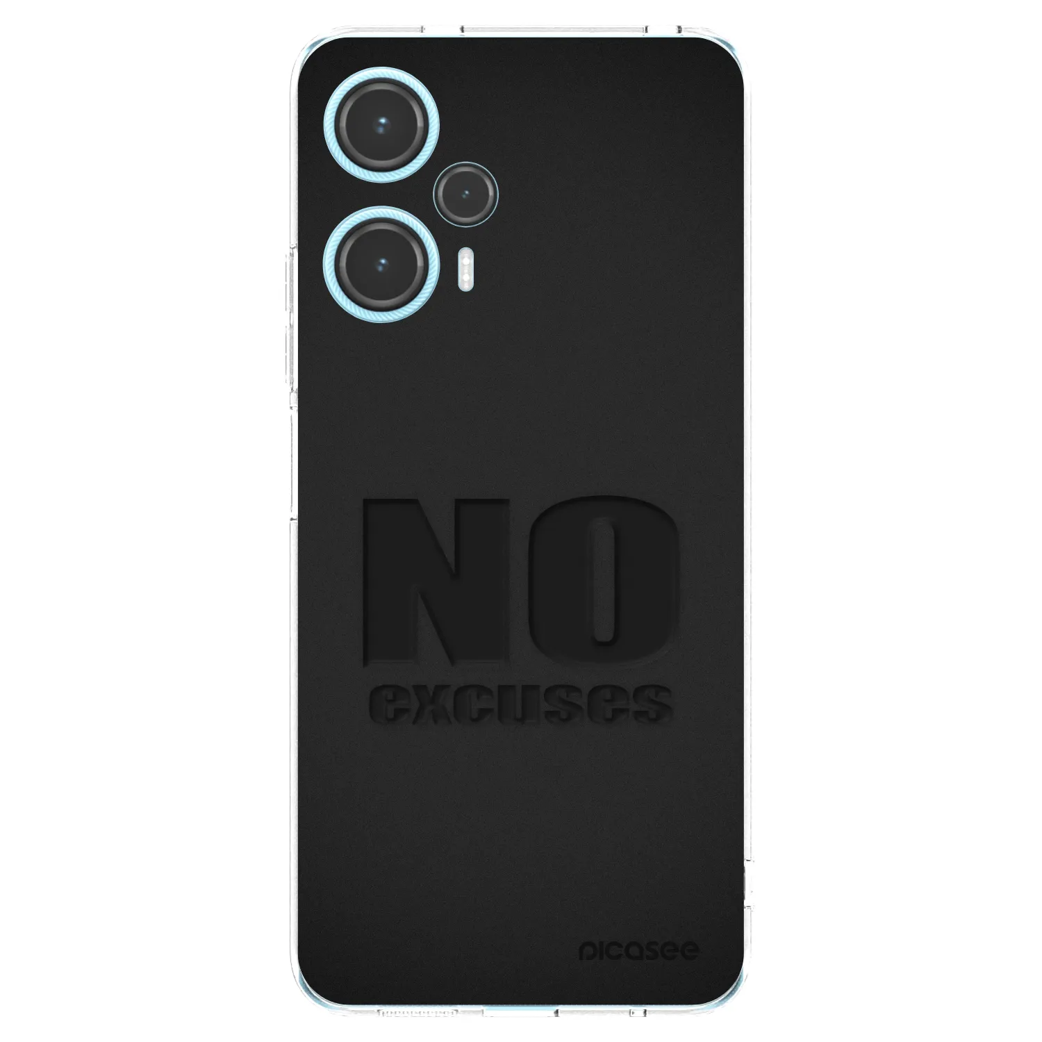 Silikónový prehľadný obal pre Xiaomi Poco F5 - No Excuses