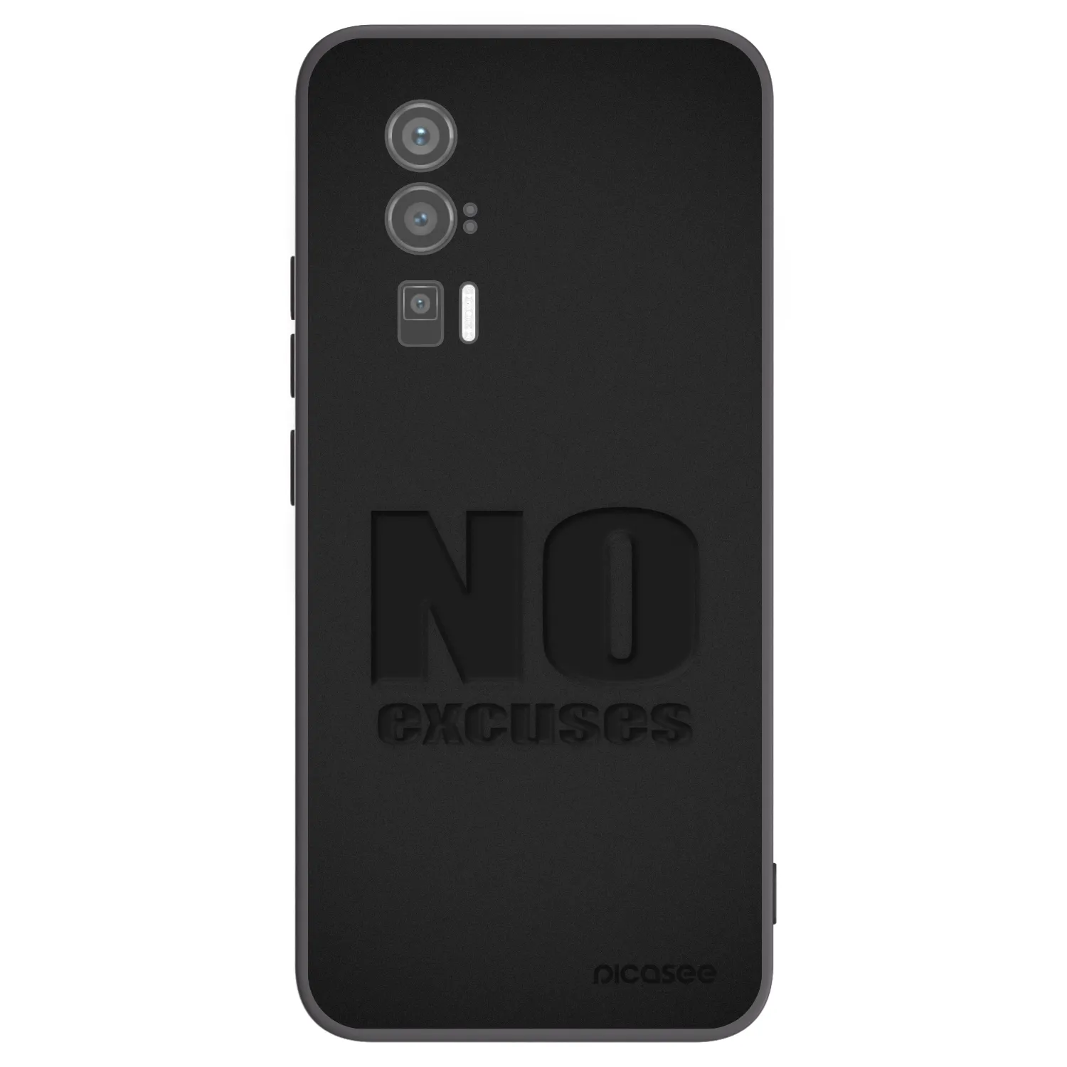 Picasee silikónový čierny obal pre Xiaomi Poco F5 Pro 5G - No Excuses