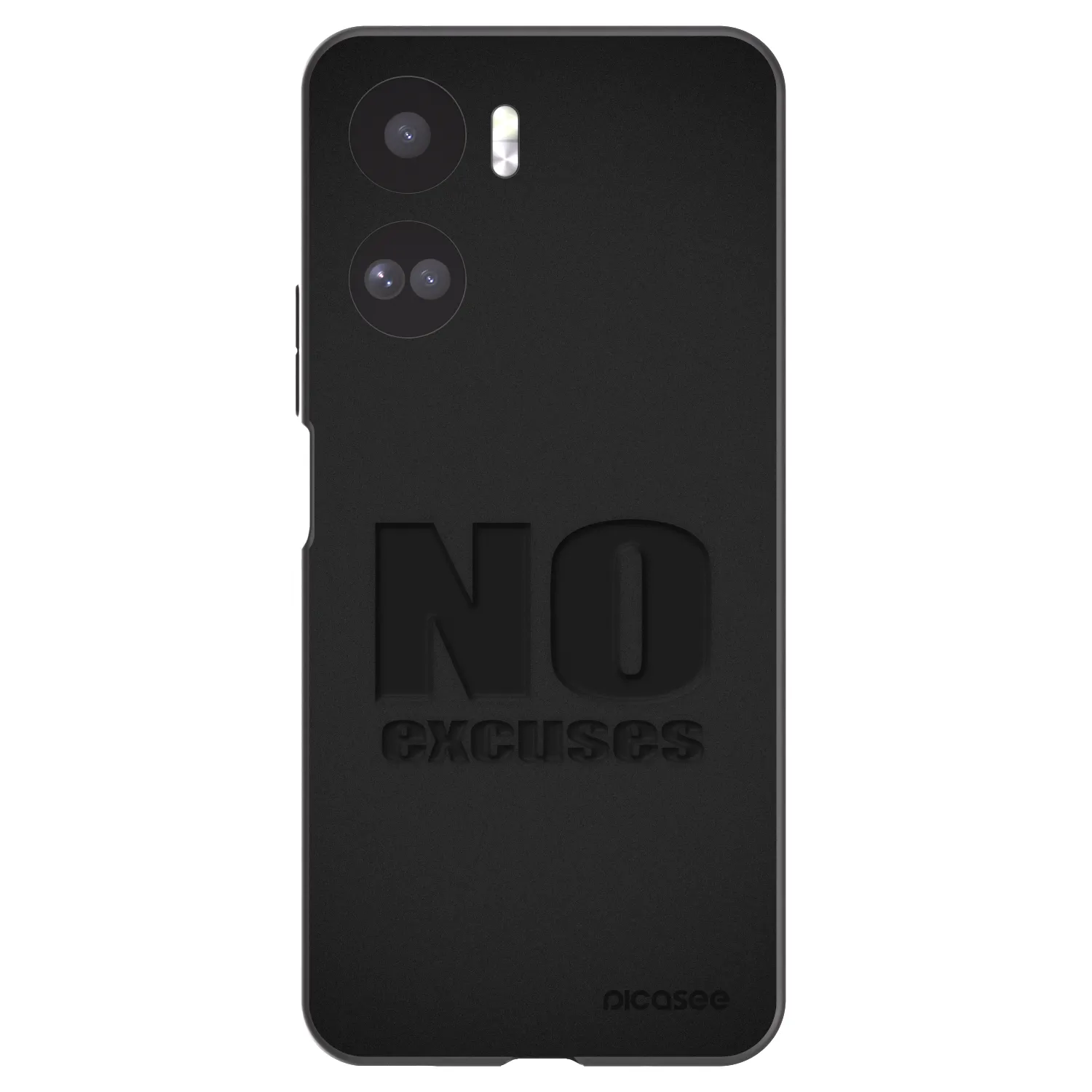 Silikónový čierny obal pre Honor 90 Lite 5G - No Excuses