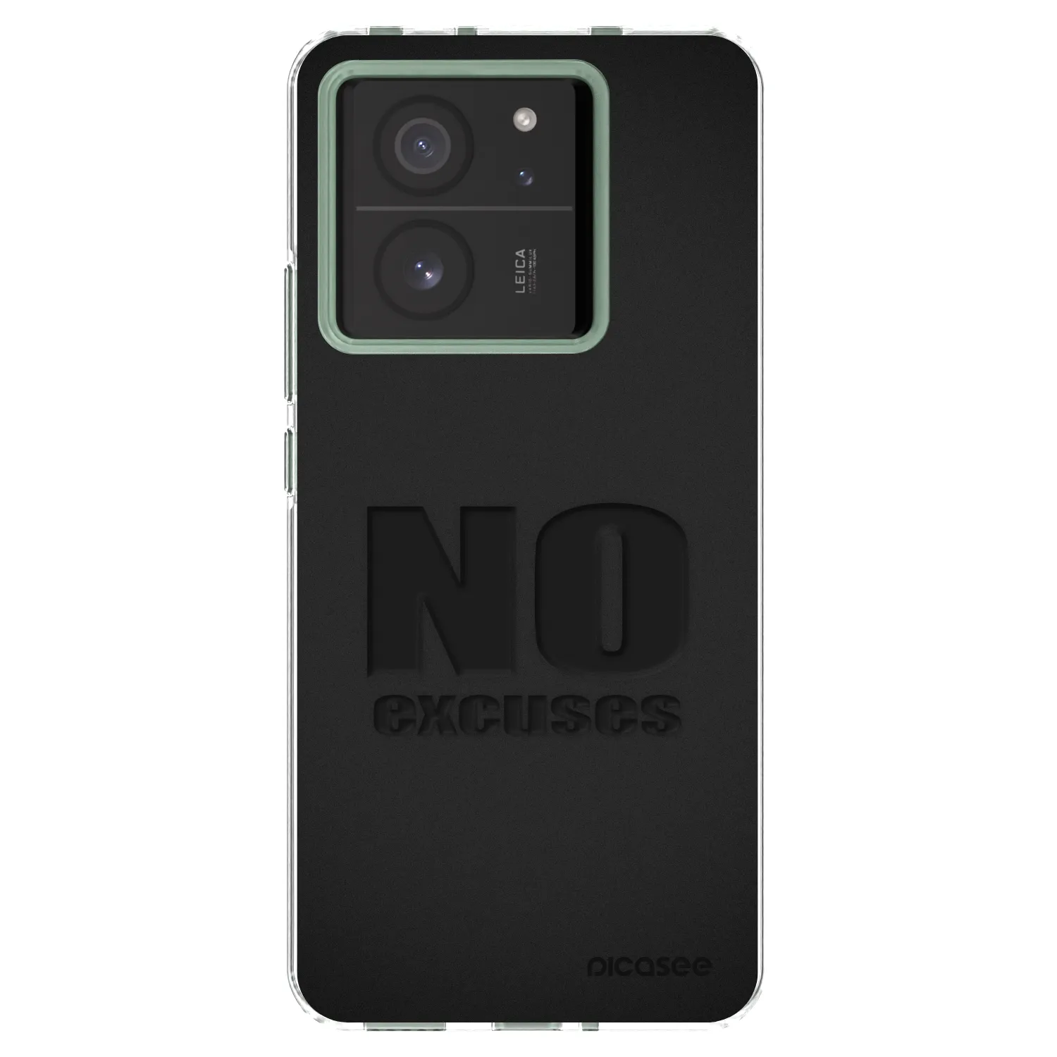 Silikónový prehľadný obal pre Xiaomi 13T - No Excuses
