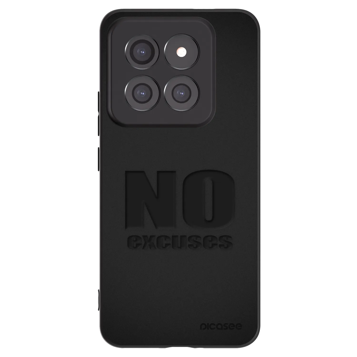 Picasee silikónový čierny obal pre Xiaomi 14 Pro - No Excuses