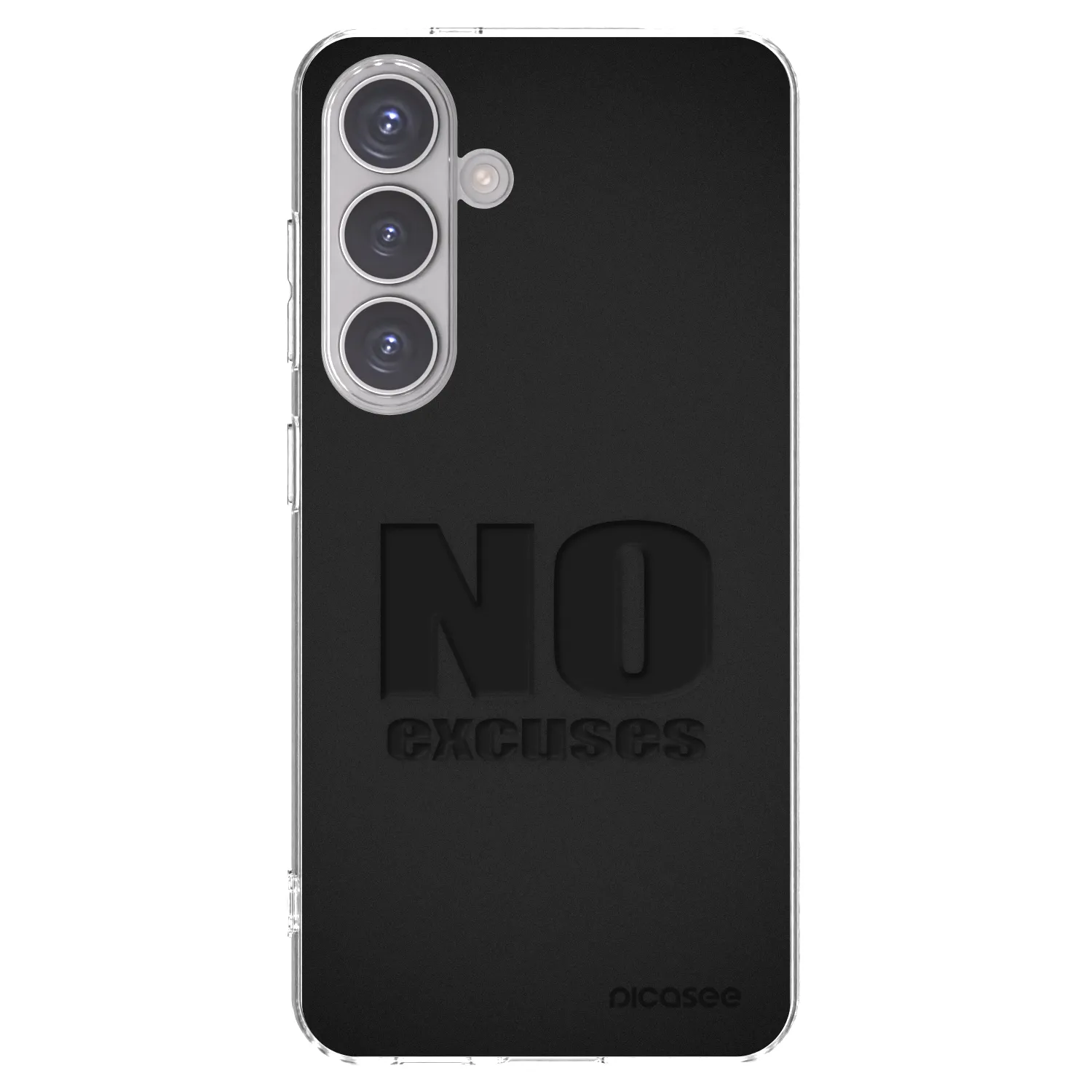 Picasee silikónový prehľadný obal pre Samsung Galaxy S24 S921B 5G - No Excuses