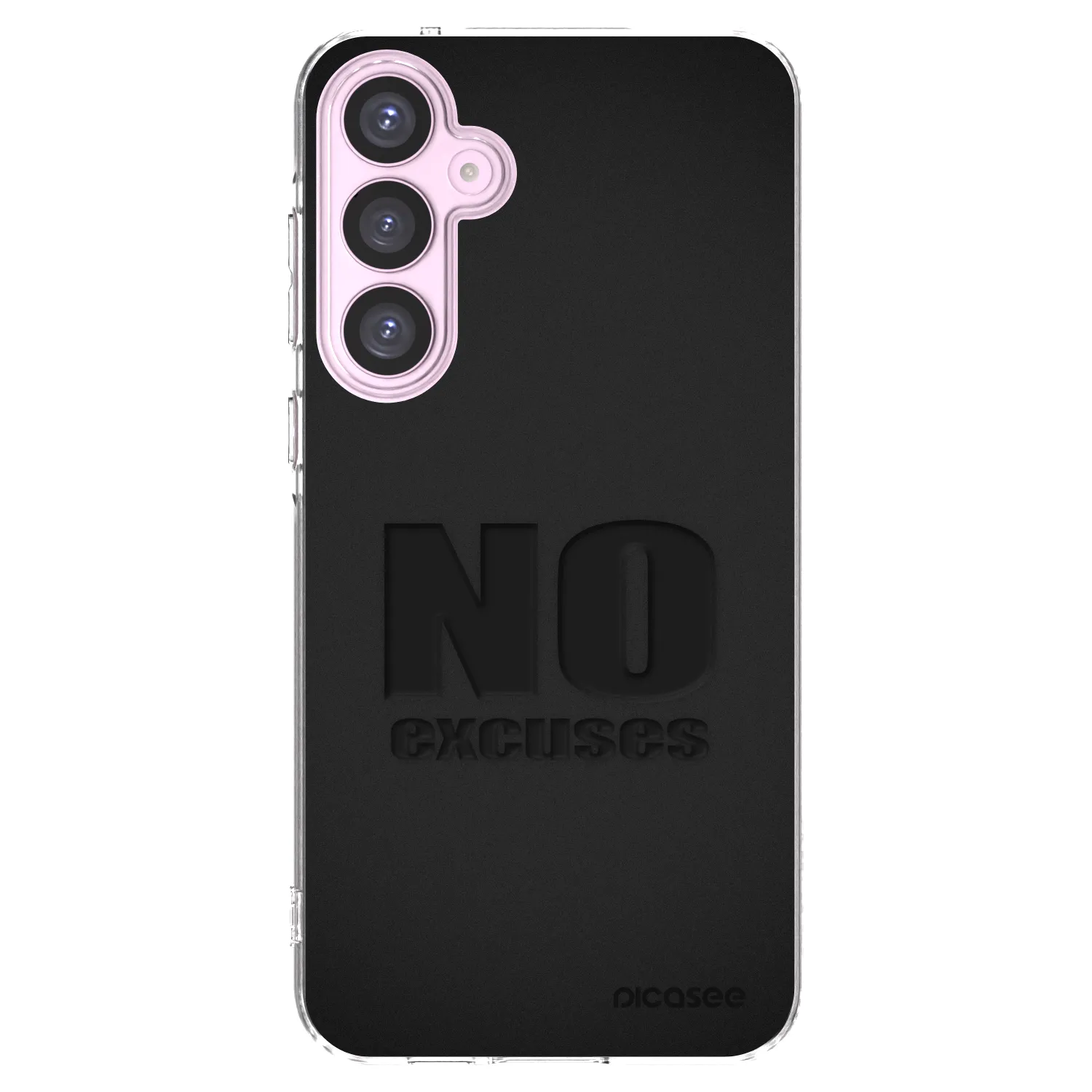 Picasee silikónový prehľadný obal pre Samsung Galaxy A55 5G A556B - No Excuses