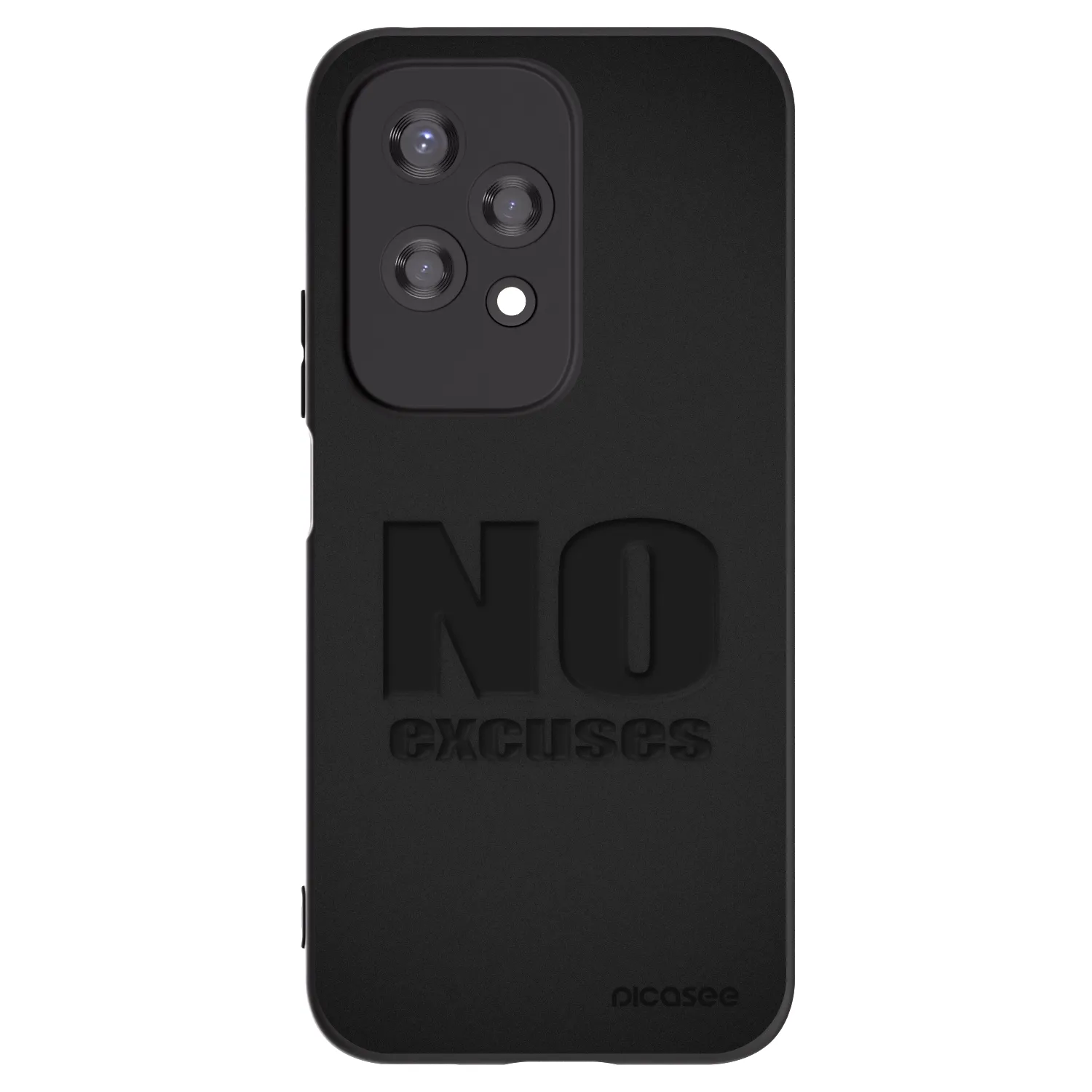 Silikónový čierny obal pre Honor 200 Lite - No Excuses