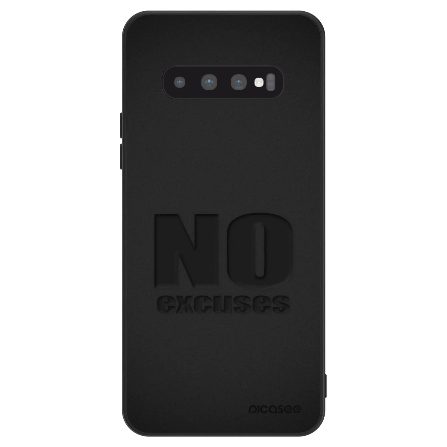 Picasee ULTIMATE CASE pro Samsung Galaxy S10 Plus G975 - No Excuses
