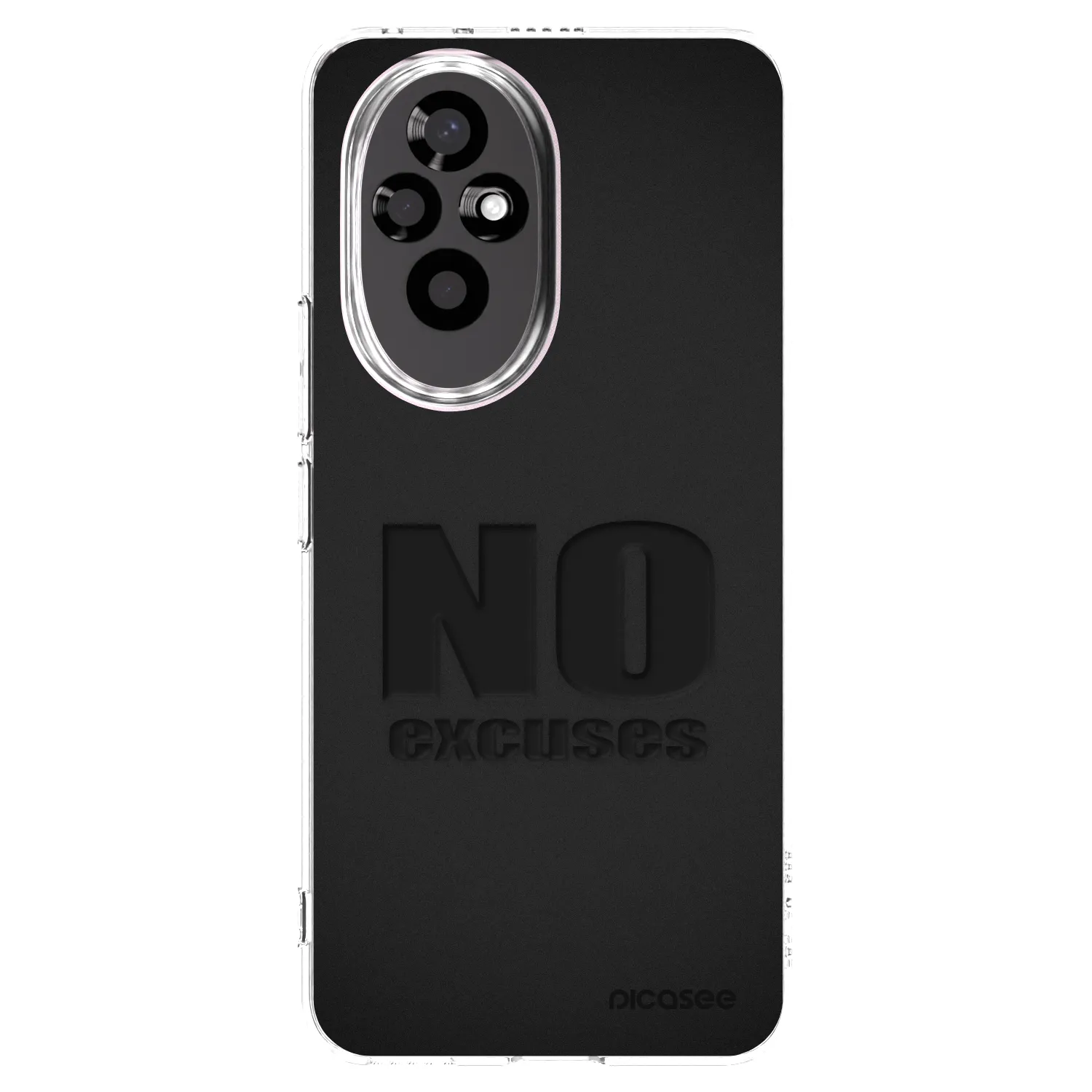 Picasee silikónový prehľadný obal pre Honor 200 Pro 5G - No Excuses