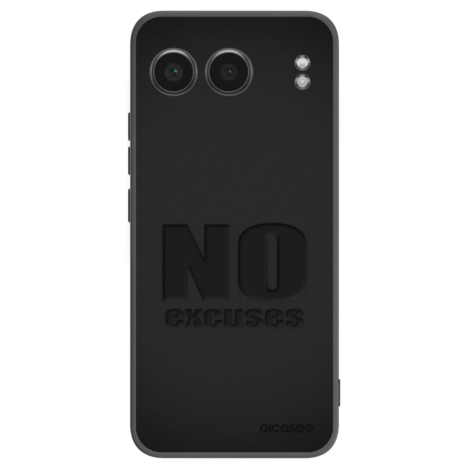 Picasee silikónový čierny obal pre OnePlus Nord 4 - No Excuses