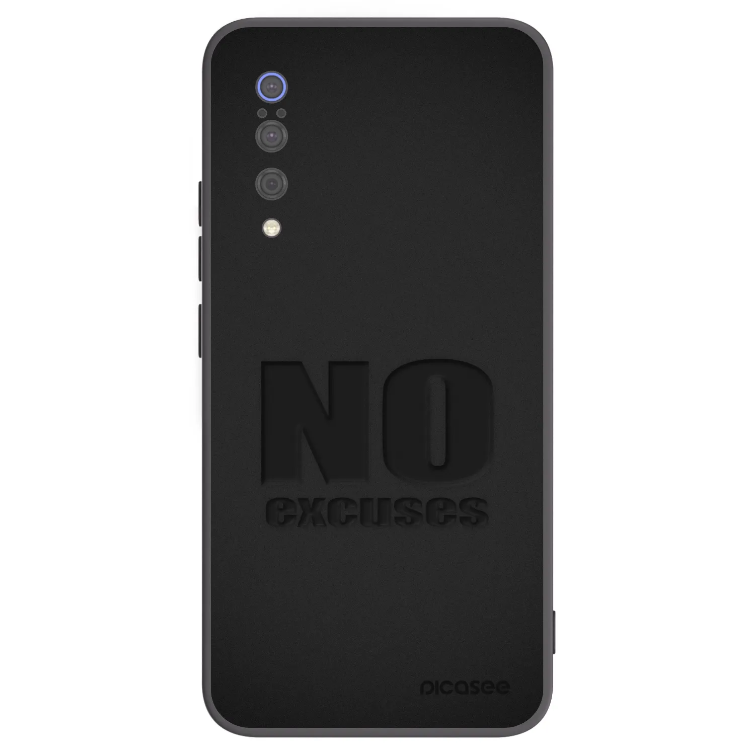 Picasee silikónový čierny obal pre Xiaomi Mi 9 - No Excuses