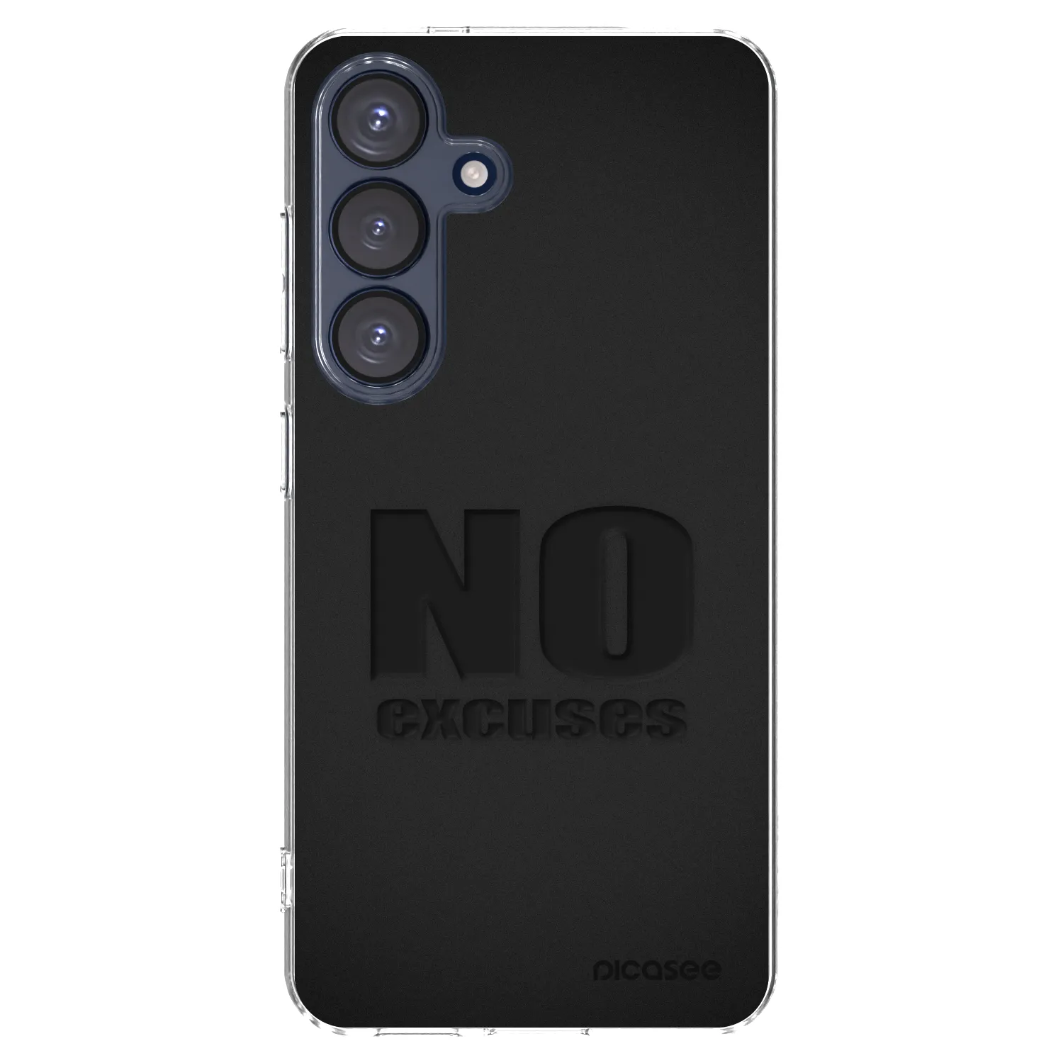 Picasee silikónový prehľadný obal pre Samsung Galaxy S25 5G - No Excuses
