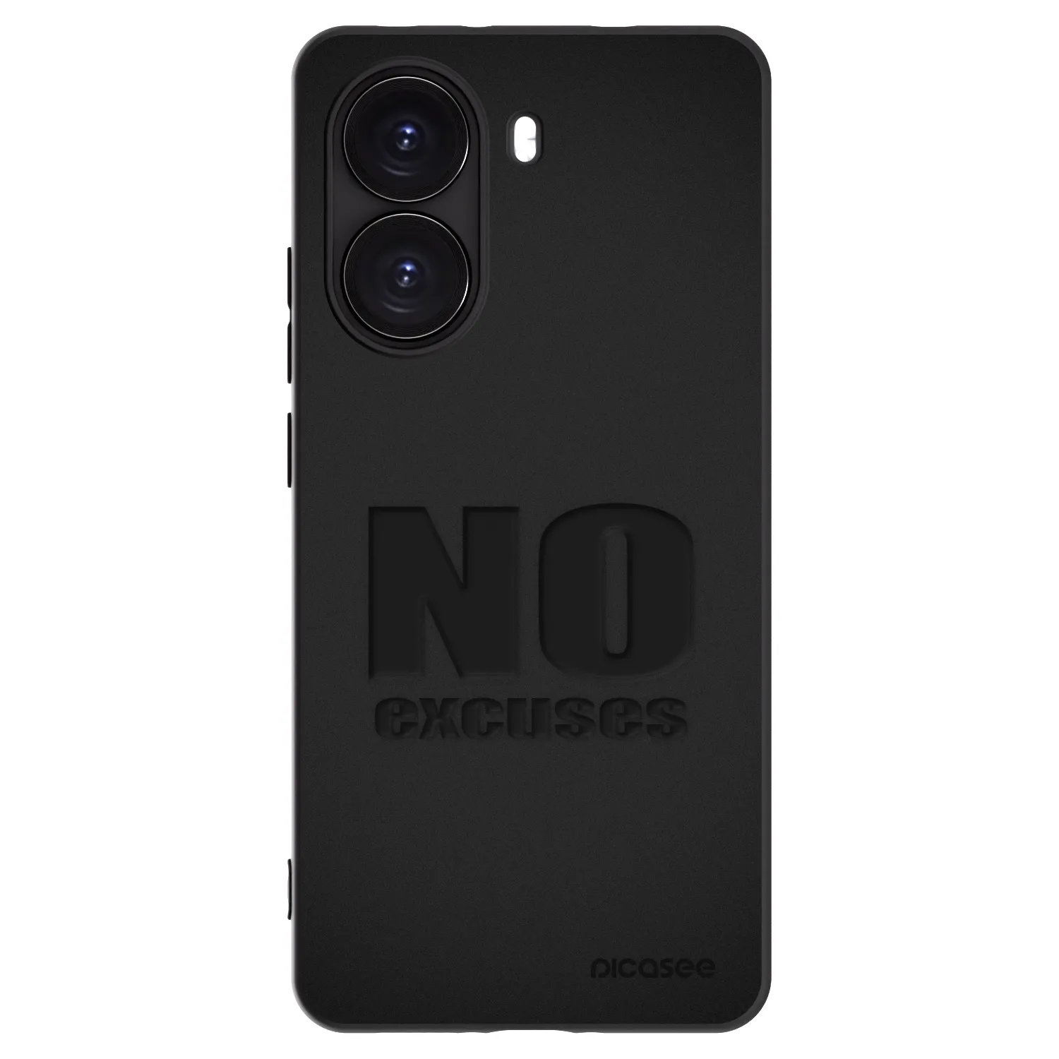 Picasee silikónový čierny obal pre Xiaomi Poco X7 Pro 5G - No Excuses