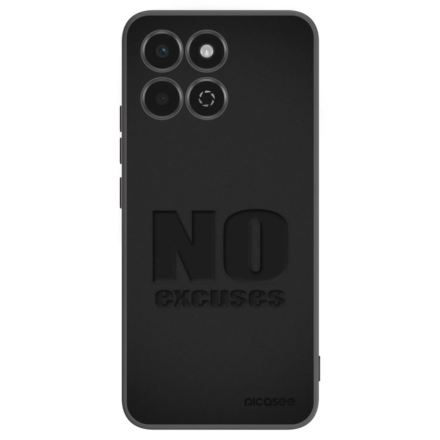 Silikónový čierny obal pre Honor 200 Smart 5G - No Excuses