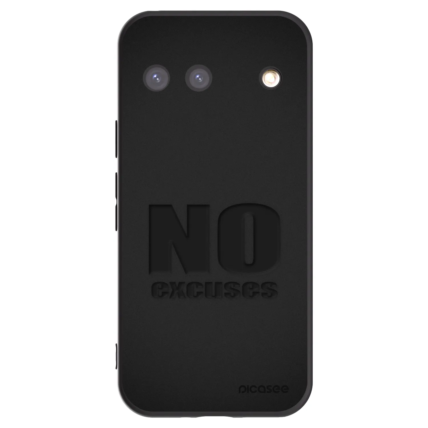 Silikónový čierny obal pre Google Pixel 9 - No Excuses