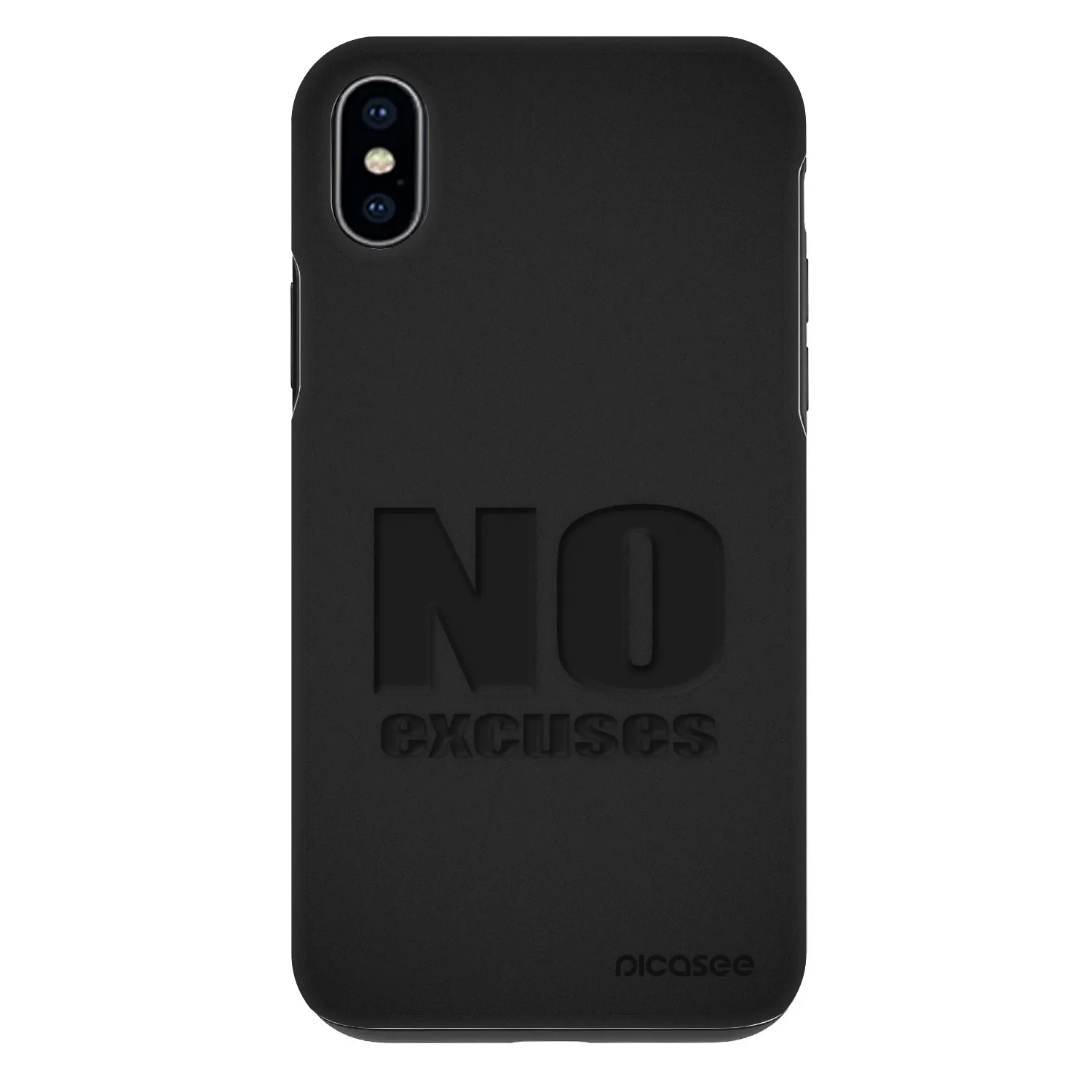 Picasee Fashion Case pre Apple iPhone XS Max - No Excuses