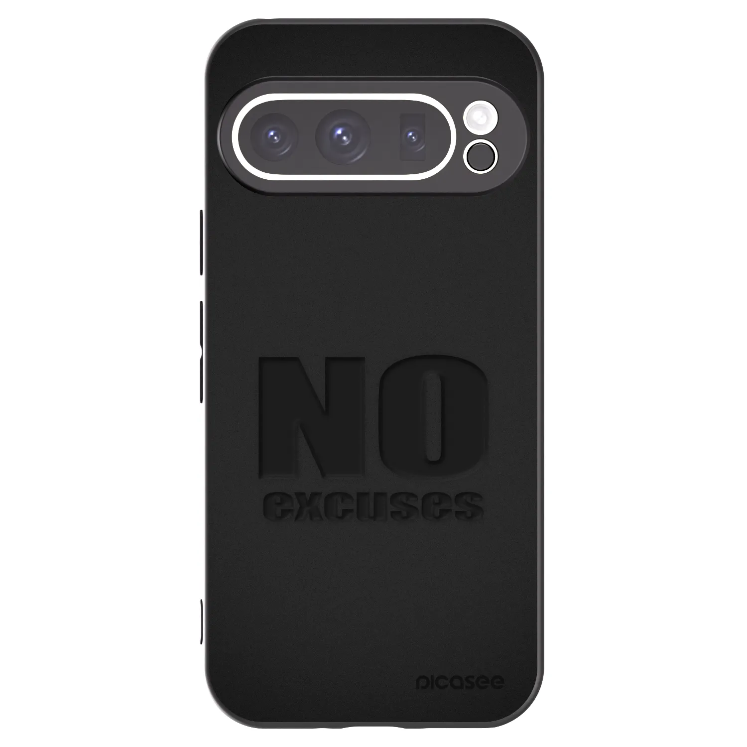 Silikónový čierny obal pre Google Pixel 9 Pro XL - No Excuses