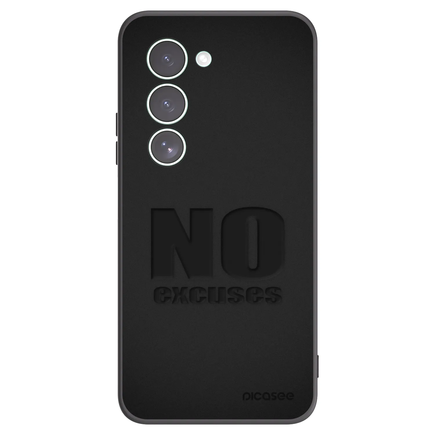 Silikónový čierny obal pre Xiaomi Redmi 15 5G - No Excuses