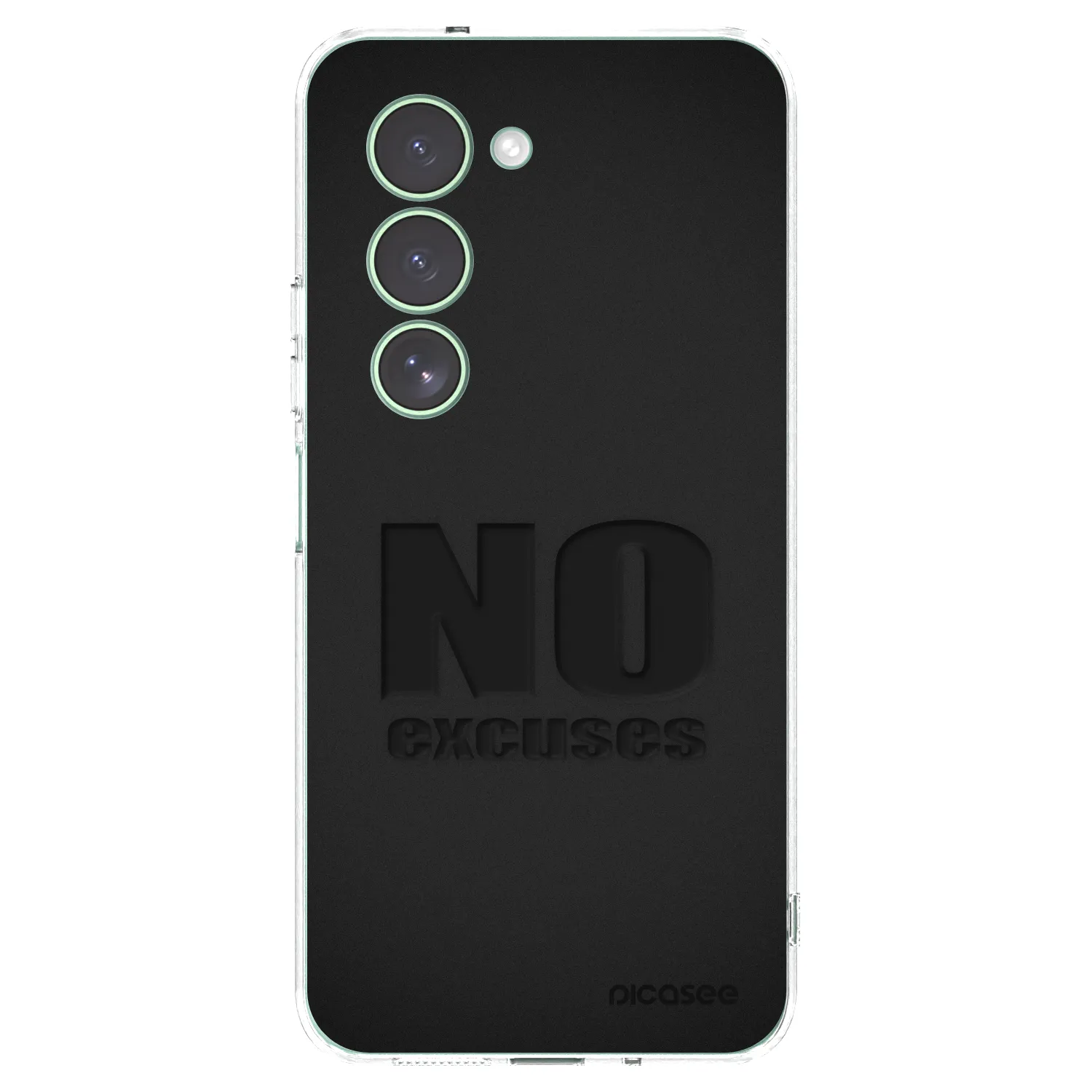 Silikónový prehľadný obal pre Xiaomi Redmi 15 5G - No Excuses