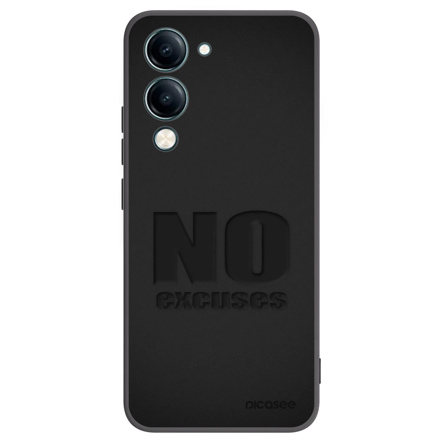 Picasee silikónový čierny obal pre Vivo Y29s 5G - No Excuses
