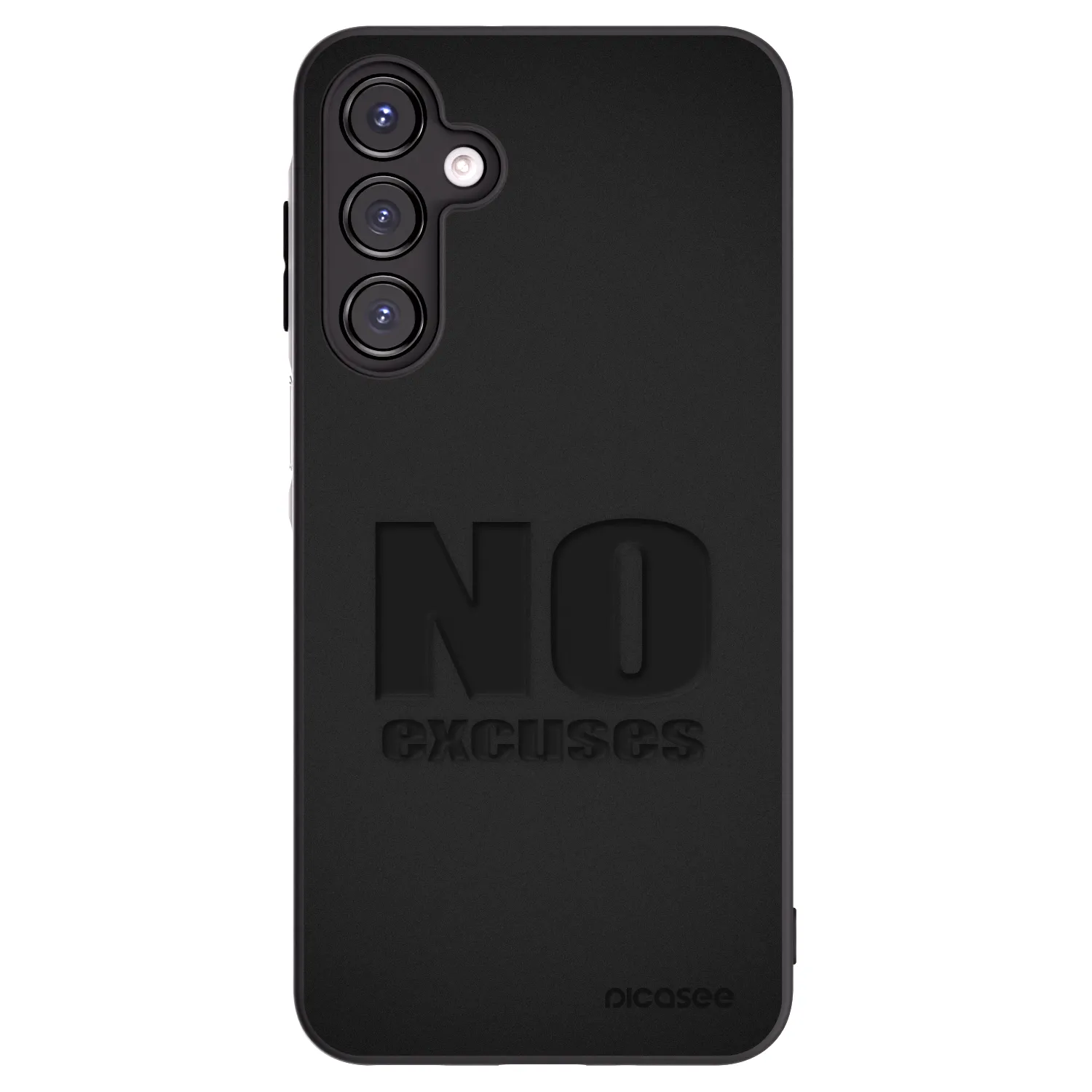 Picasee silikónový čierny obal pre Samsung Galaxy A16 4G - No Excuses