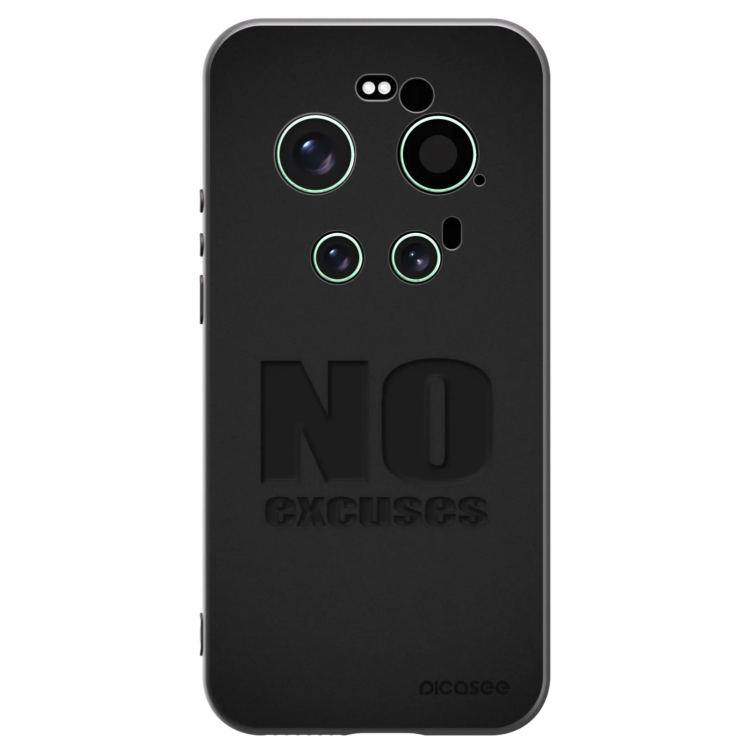 Silikónový čierny obal pre Xiaomi 17 Ultra - No Excuses