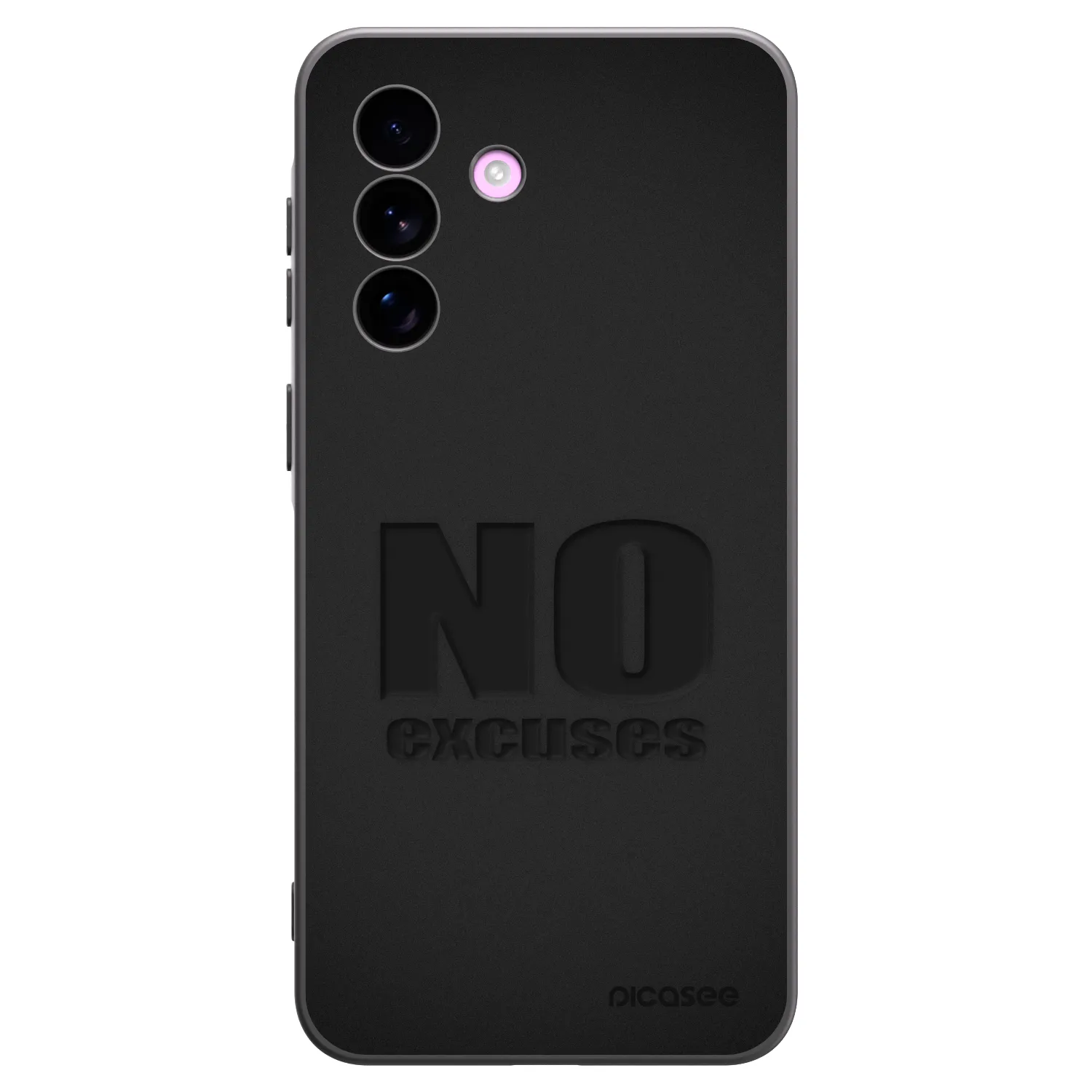 Picasee silikónový čierny obal pre Samsung Galaxy A57 5G - No Excuses