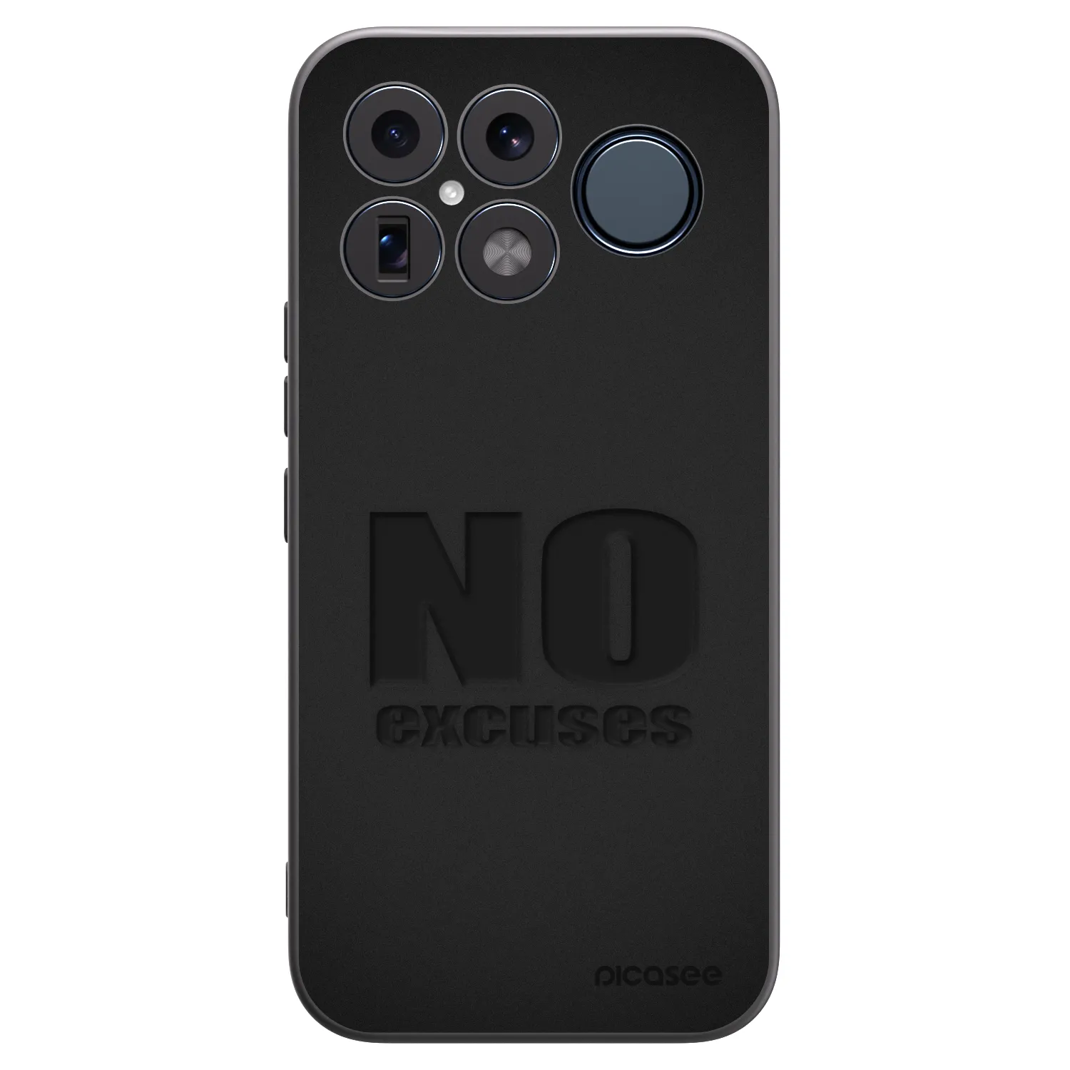 Picasee silikónový čierny obal pre Xiaomi Poco F8 Ultra - No Excuses