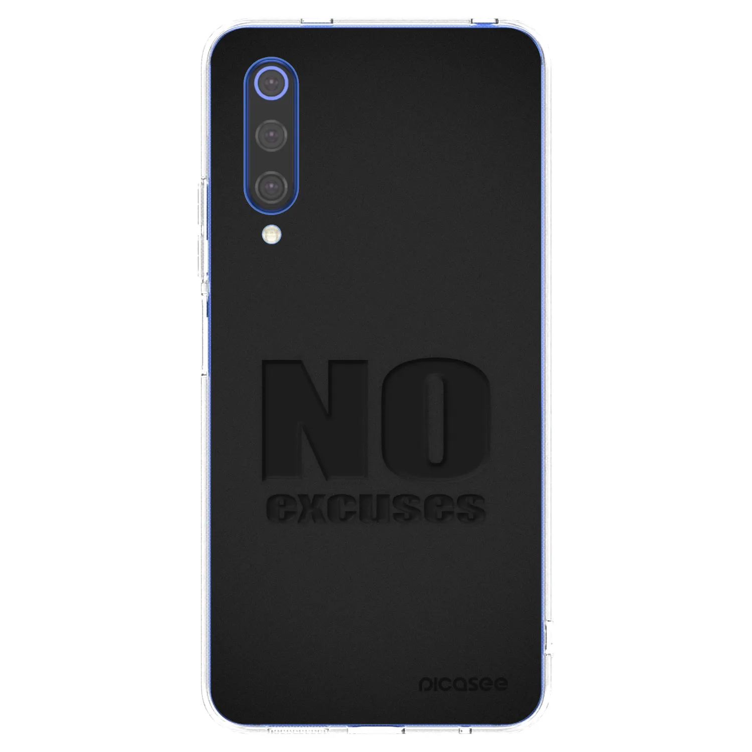Silikónový prehľadný obal pre Xiaomi Mi 9 SE - No Excuses