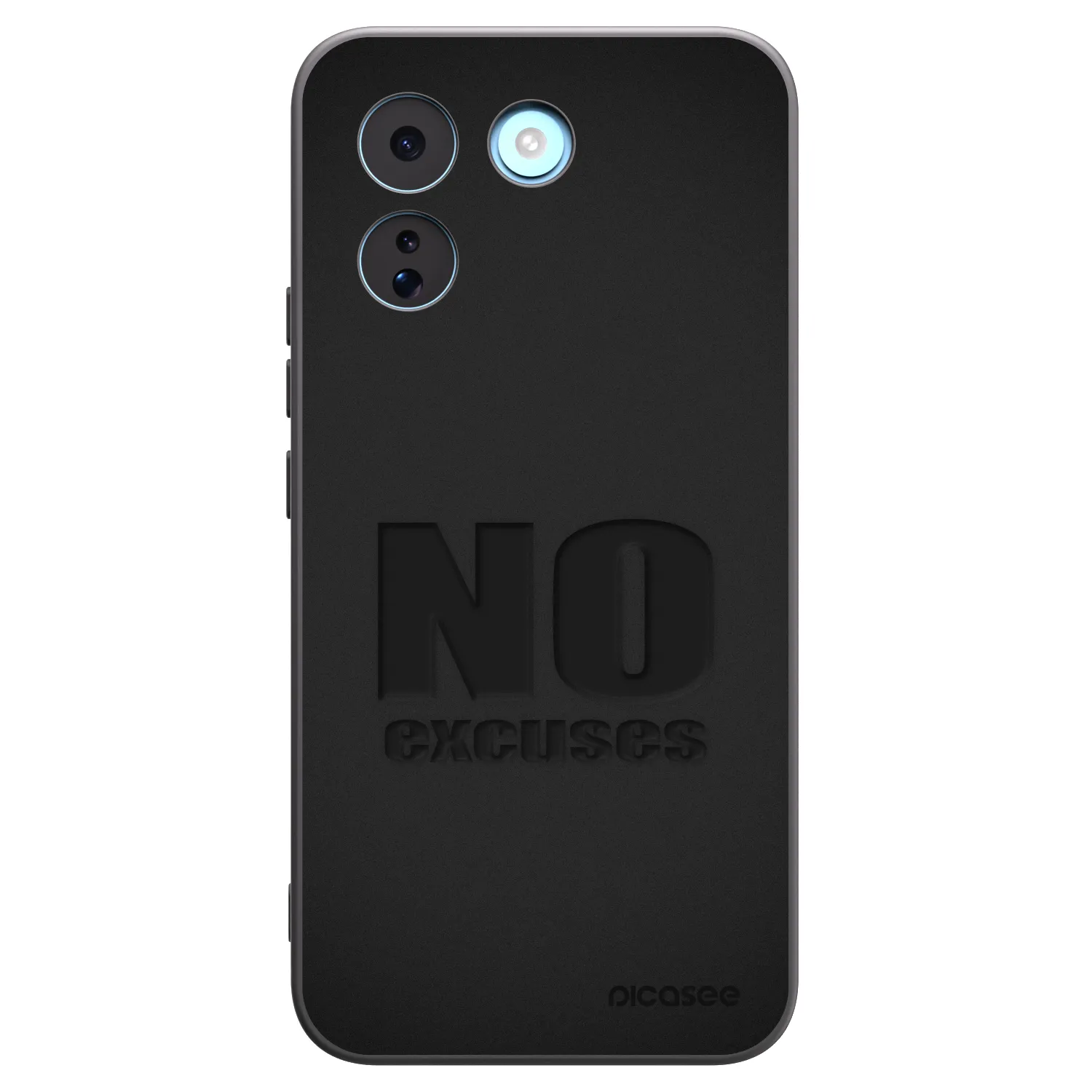 Picasee silikónový čierny obal pre Xiaomi Redmi Note 17 Pro MAX 5G - No Excuses