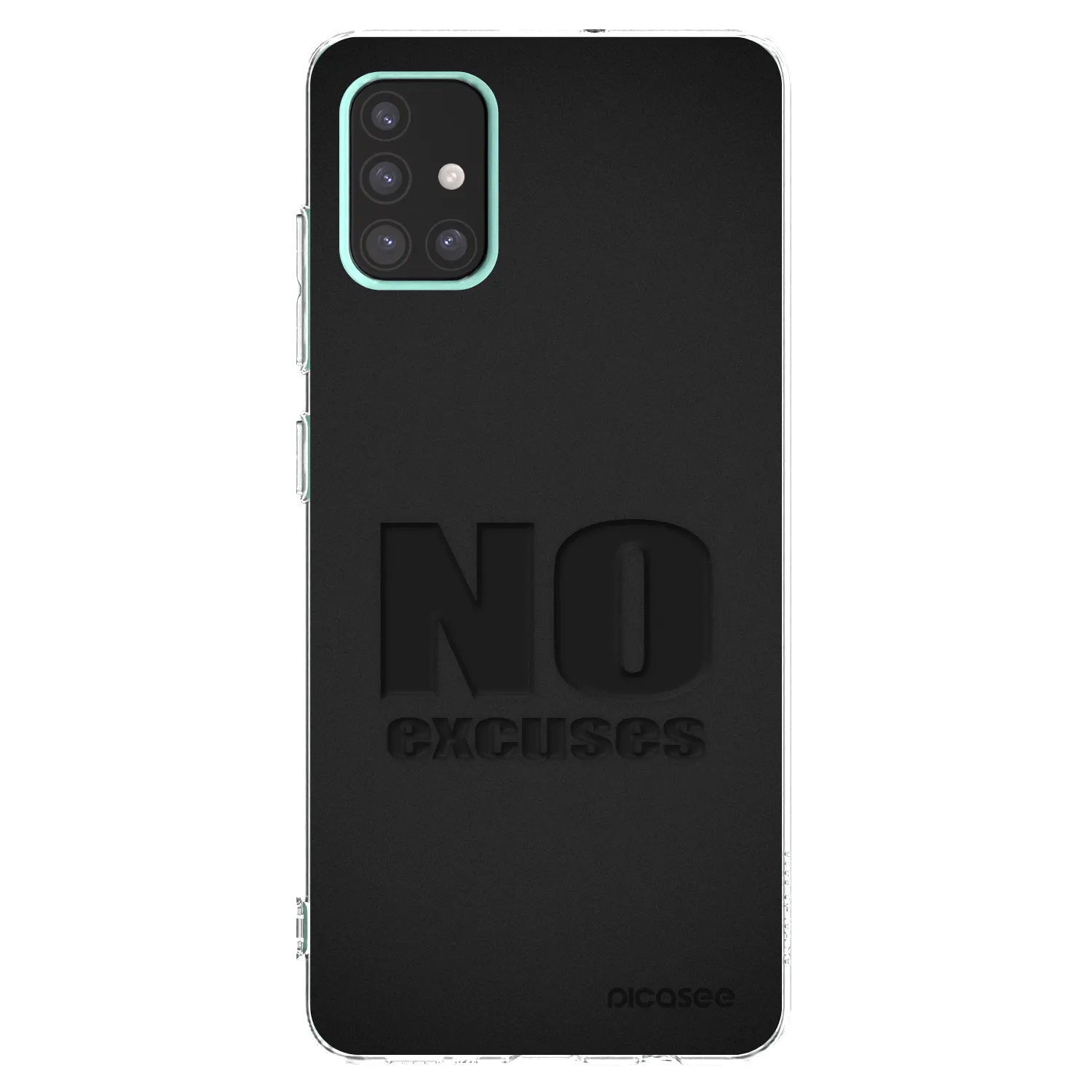 Silikónový prehľadný obal pre Samsung Galaxy A51 A515F - No Excuses
