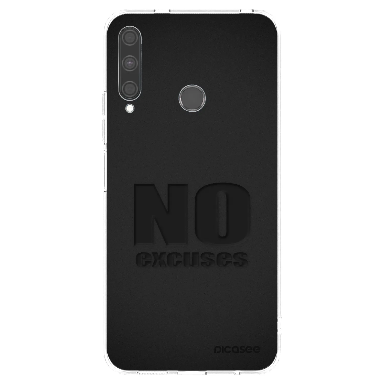 Silikónový prehľadný obal pre Huawei P40 Lite E - No Excuses