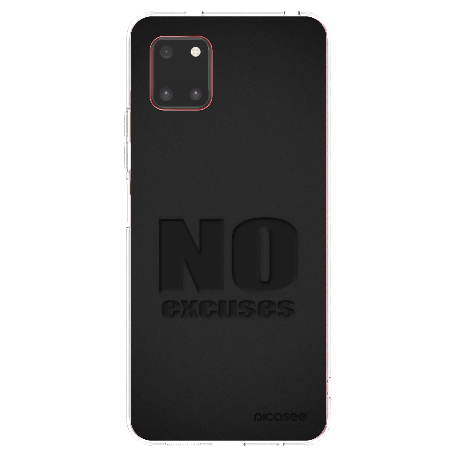 Picasee silikónový prehľadný obal pre Samsung Galaxy Note 10 Lite N770F - No Excuses