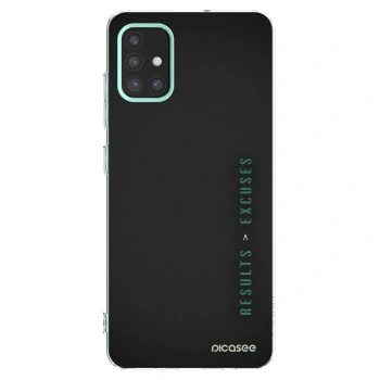 Picasee silikónový prehľadný obal pre Samsung Galaxy M31s - Results x Excuses