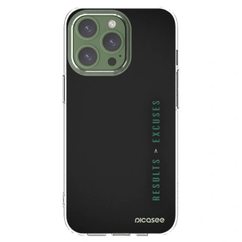 Picasee silikónový prehľadný obal pre Apple iPhone 13 Pro - Results x Excuses
