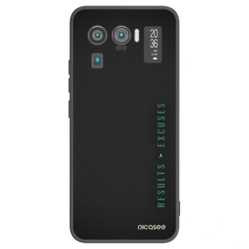 Picasee silikónový čierny obal pre Xiaomi Mi 11 Ultra - Results x Excuses