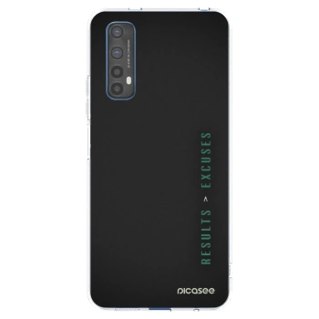 Picasee silikónový prehľadný obal pre Realme 7 - Results x Excuses