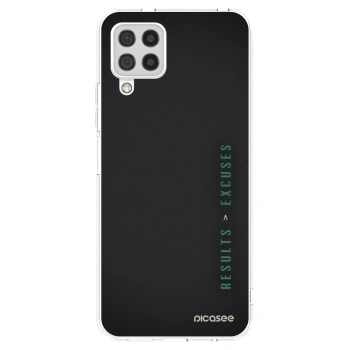 Picasee silikónový prehľadný obal pre Samsung Galaxy A22 A225F 4G - Results x Excuses